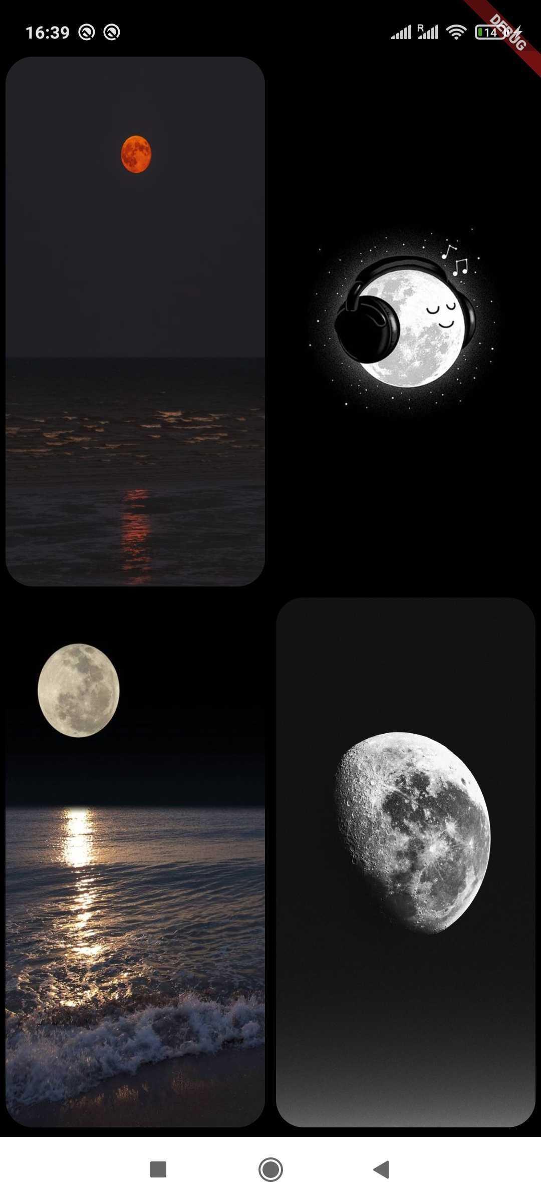 Digital Moon Wallpapers