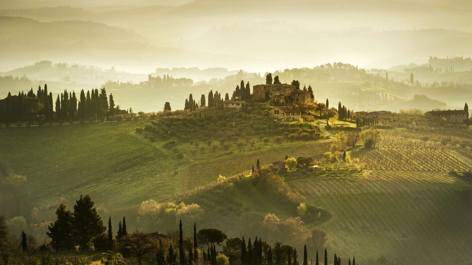 Dining In Tuscany Wallpapers