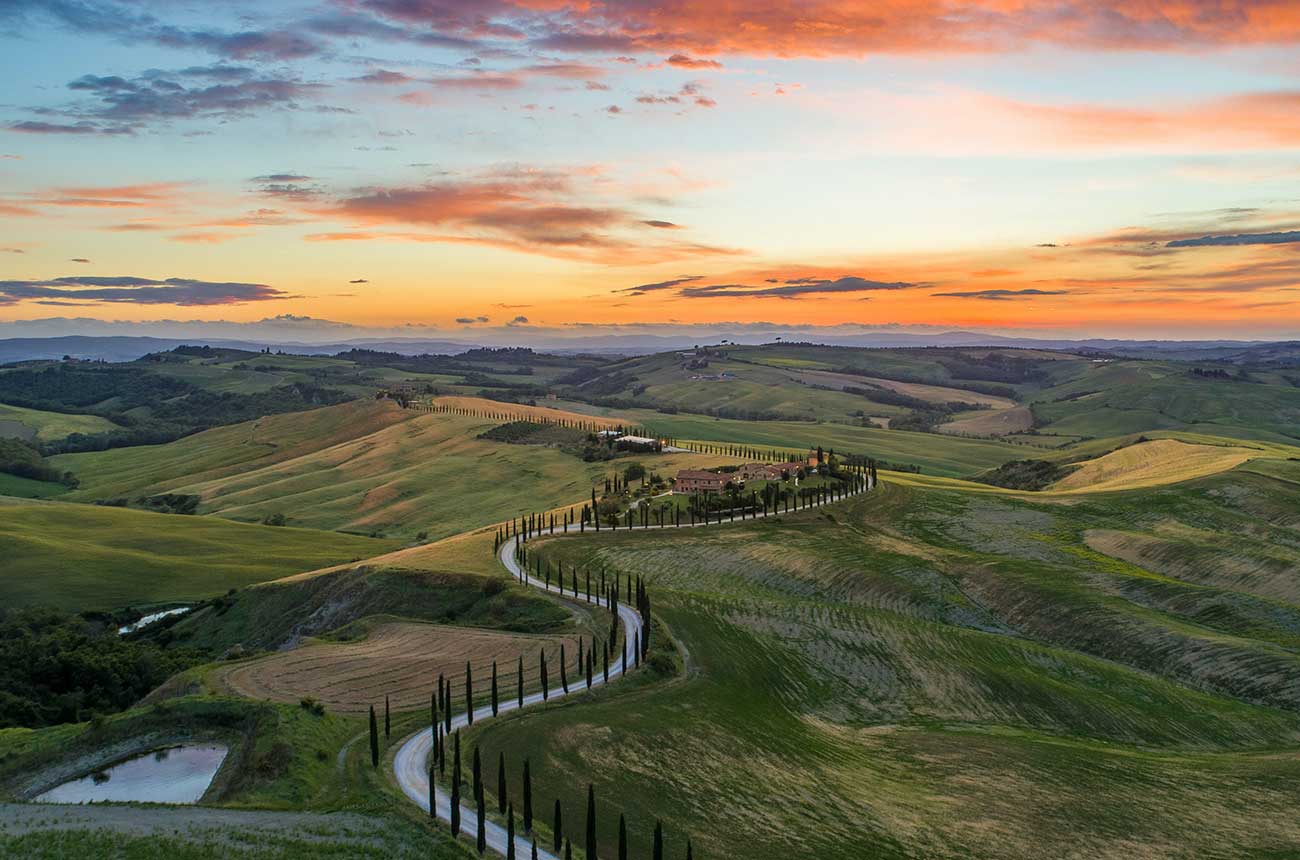 Dining In Tuscany Wallpapers