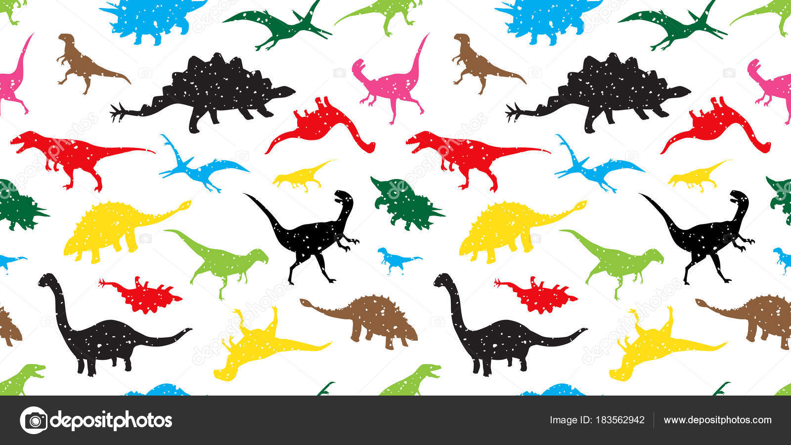 Dinosaur Pattern Wallpapers