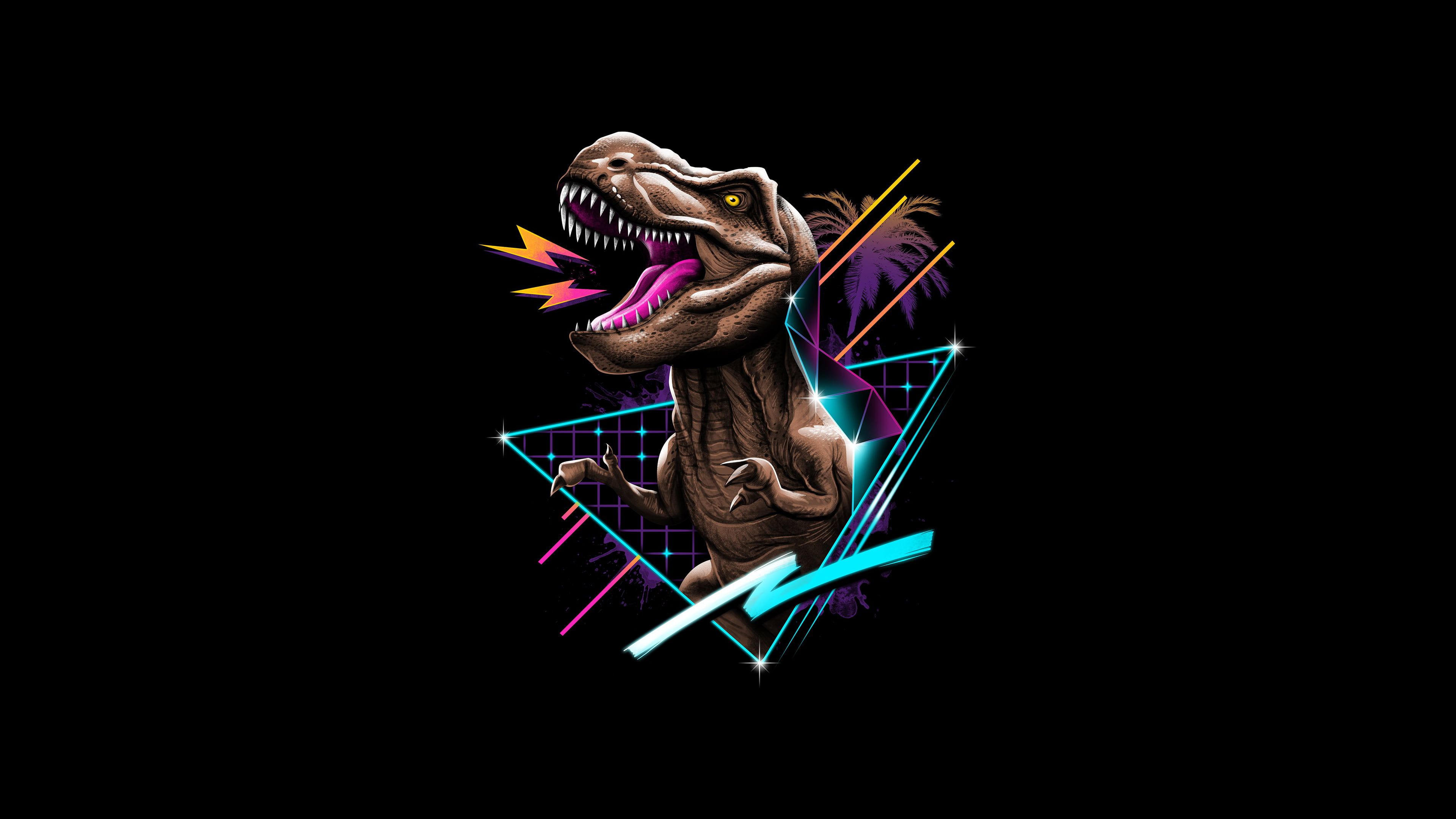 Dinosaur Simple Minimalist Wallpapers