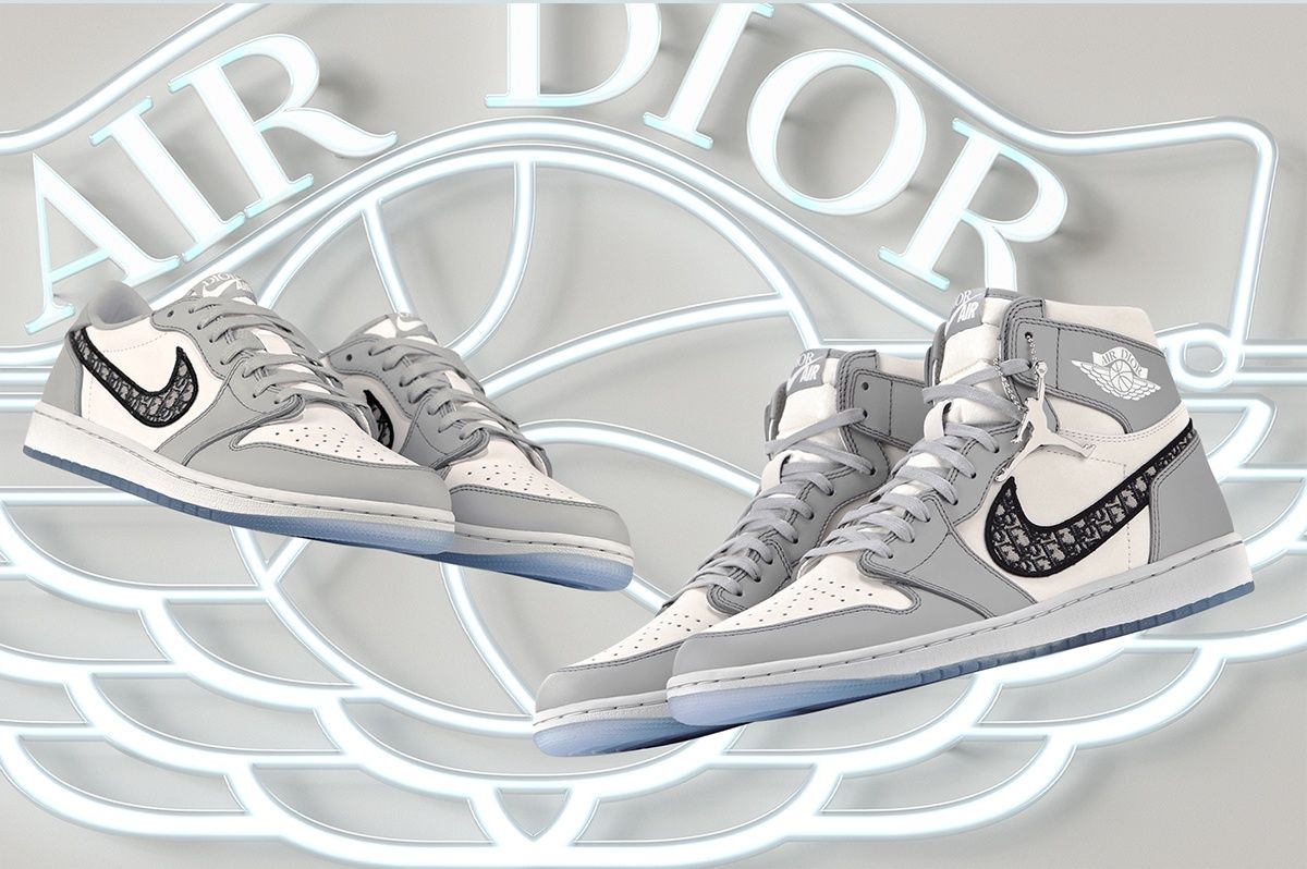 Dior Jordan 1 Wallpapers