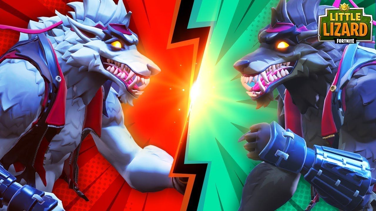 Dire White Wolf Fortnite Wallpapers