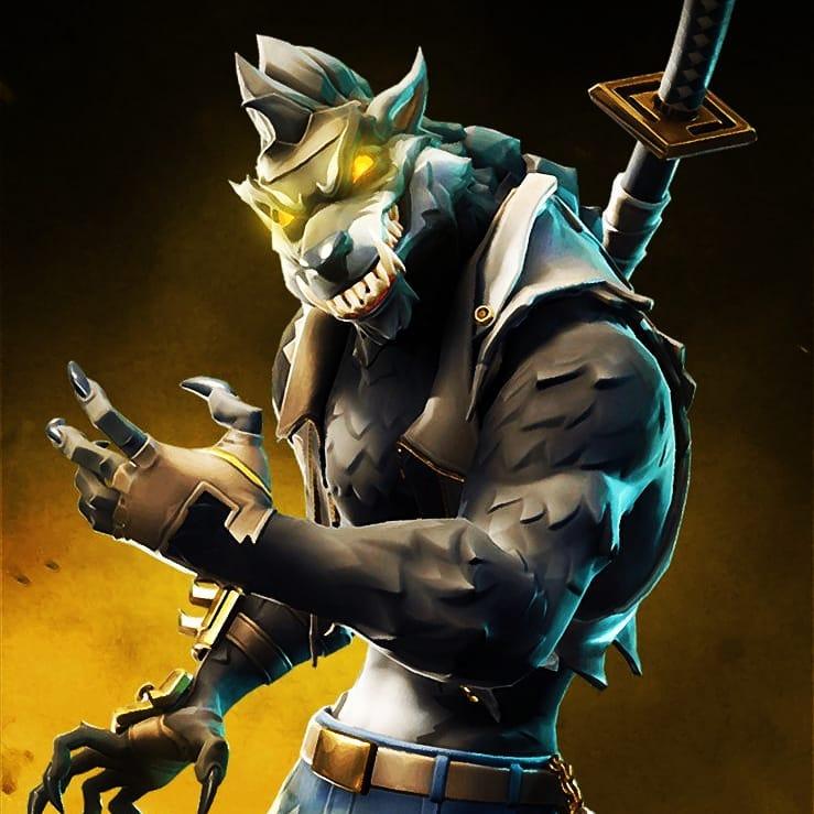 Dire White Wolf Fortnite Wallpapers