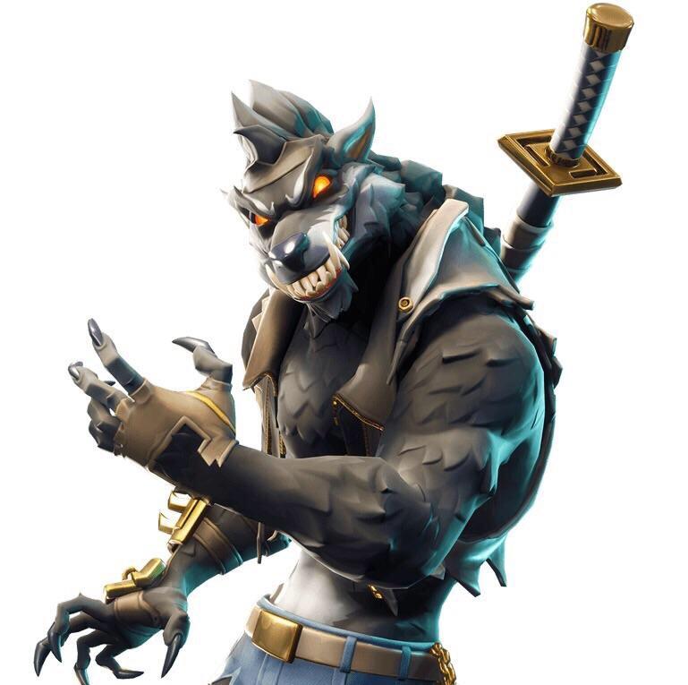 Dire White Wolf Fortnite Wallpapers