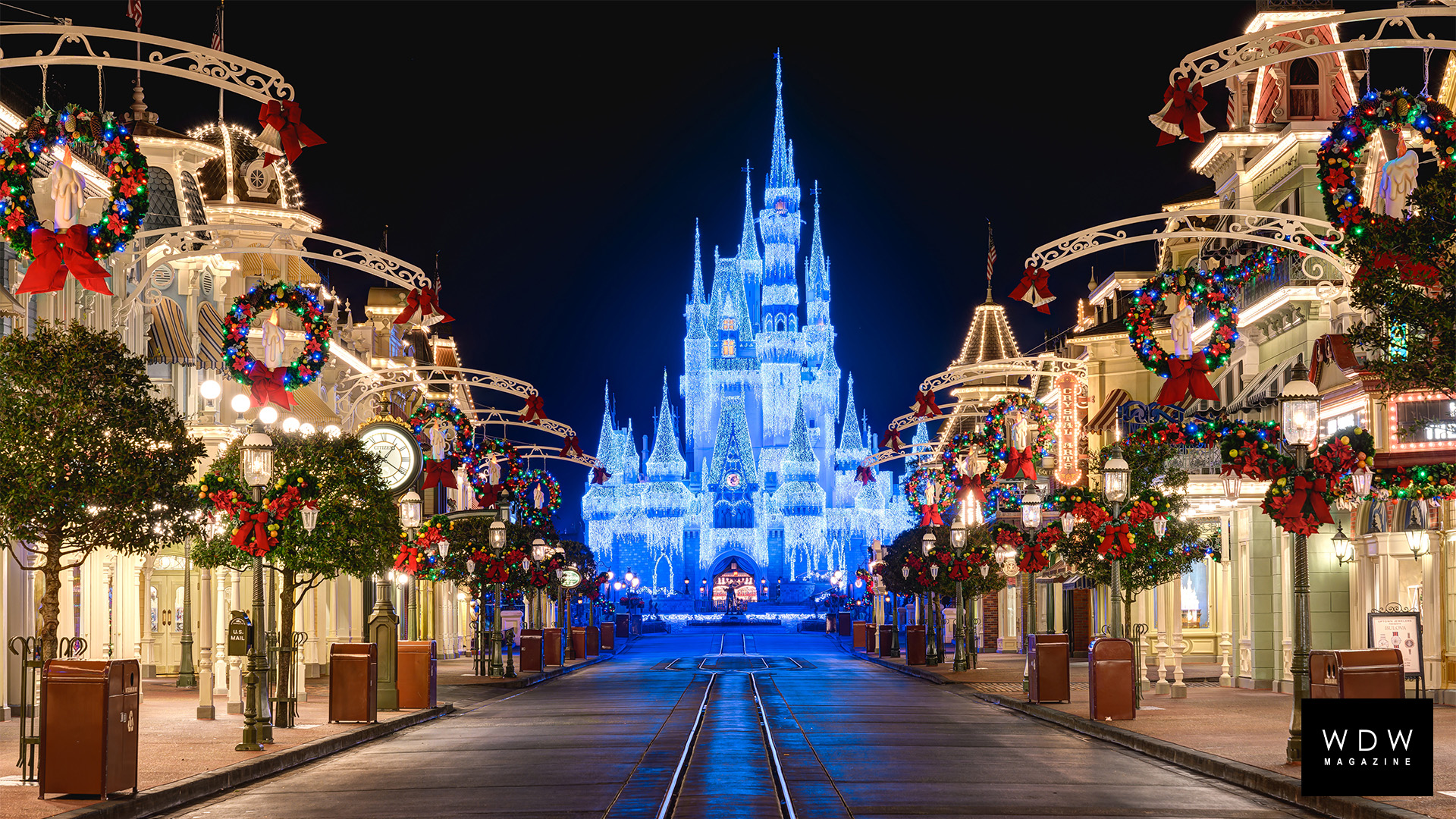 Disney Castle Christmas Wallpapers