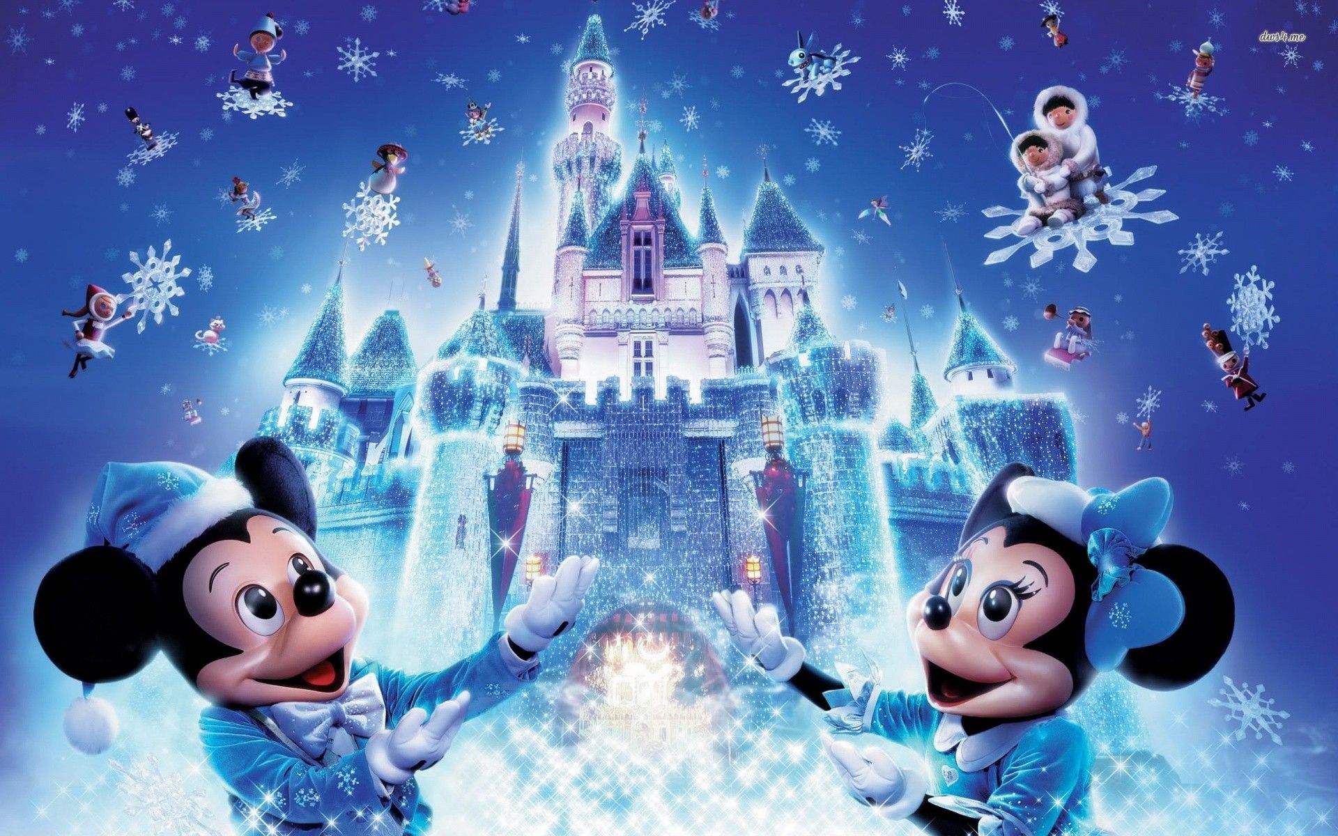 Disney Castle Winter Wallpapers