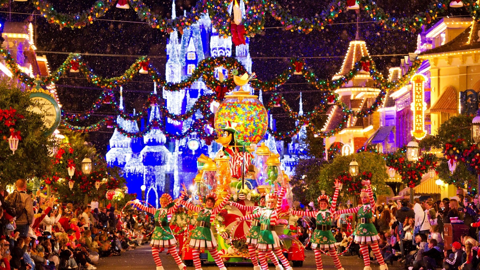 Disney Christmas Backgrounds Desktop