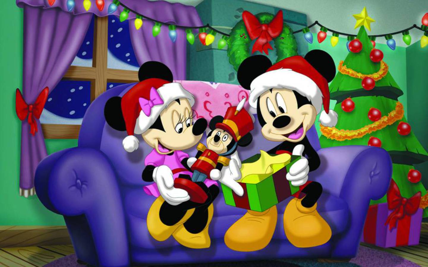 Disney Christmas Backgrounds Desktop