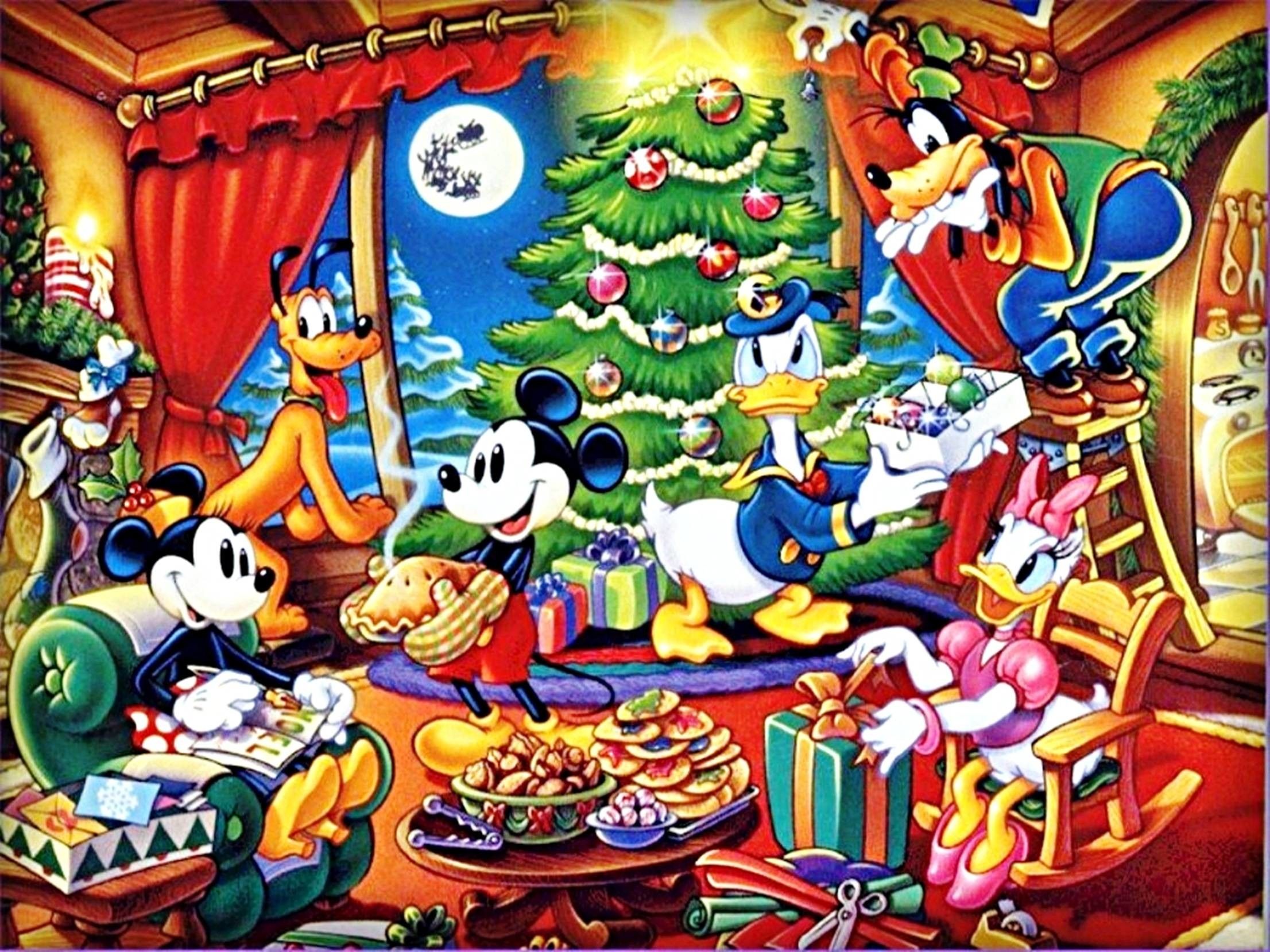 Disney Christmas Backgrounds Desktop