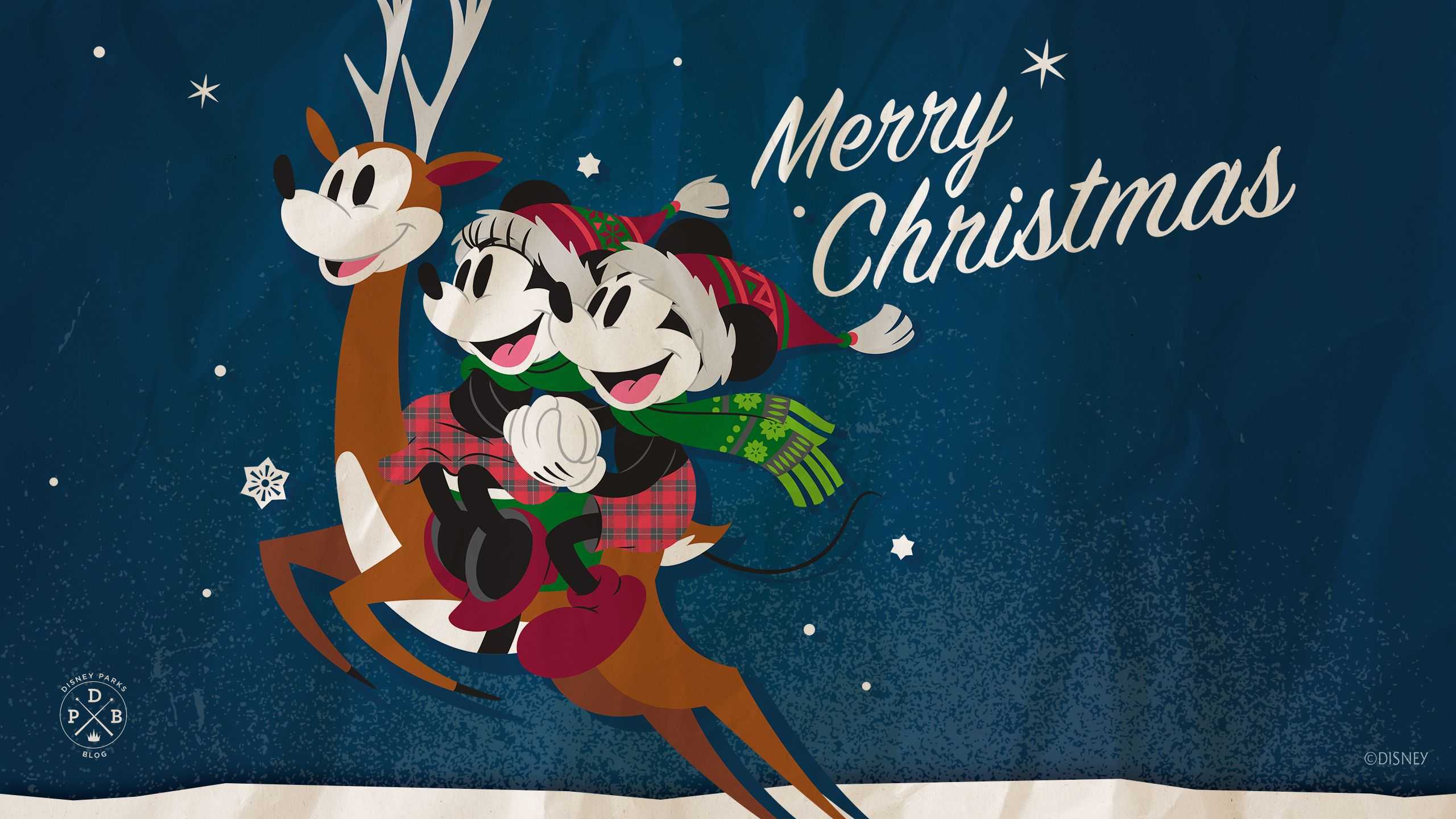 Disney Christmas Desktop Wallpapers