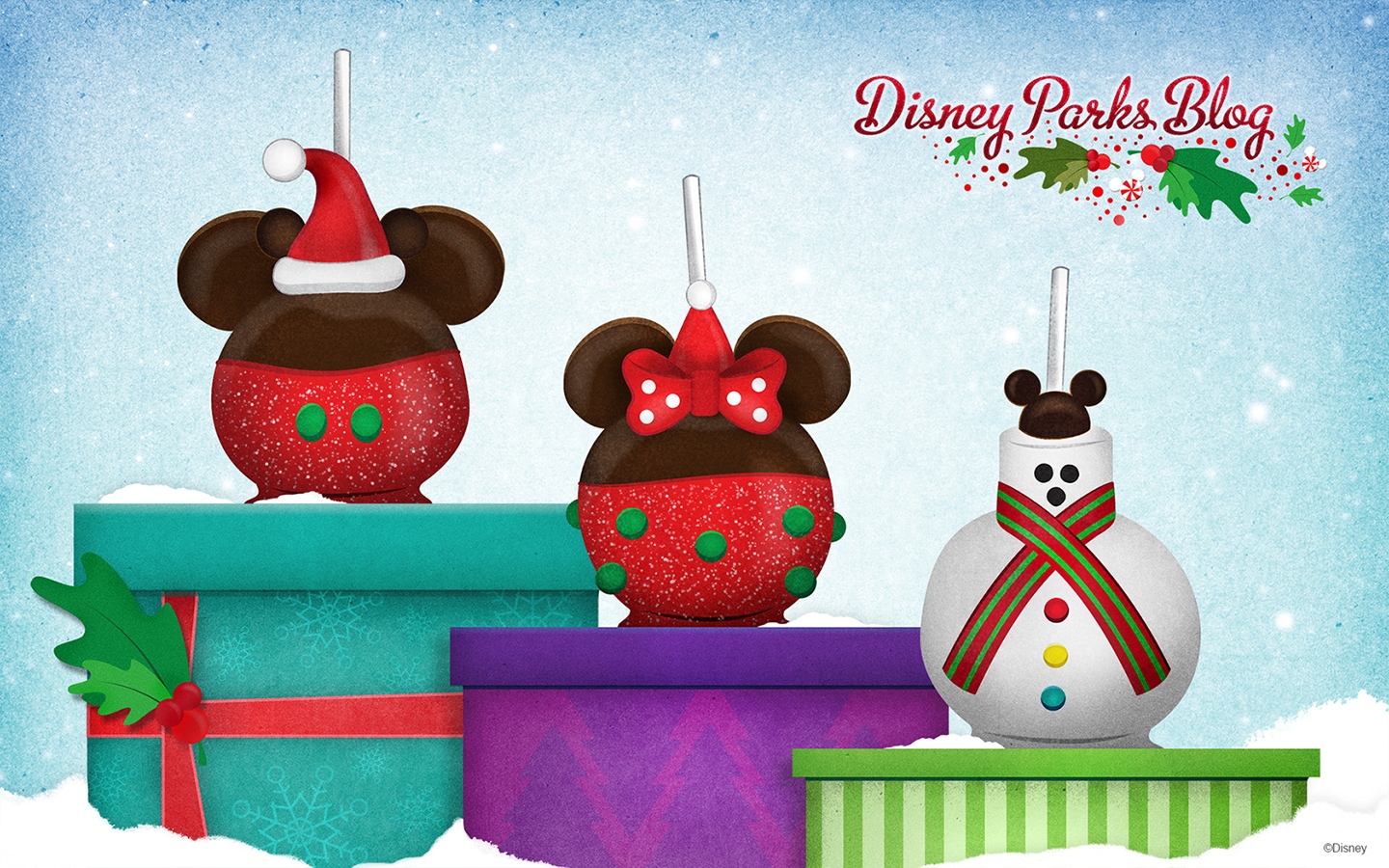 Disney Christmas Desktop Wallpapers