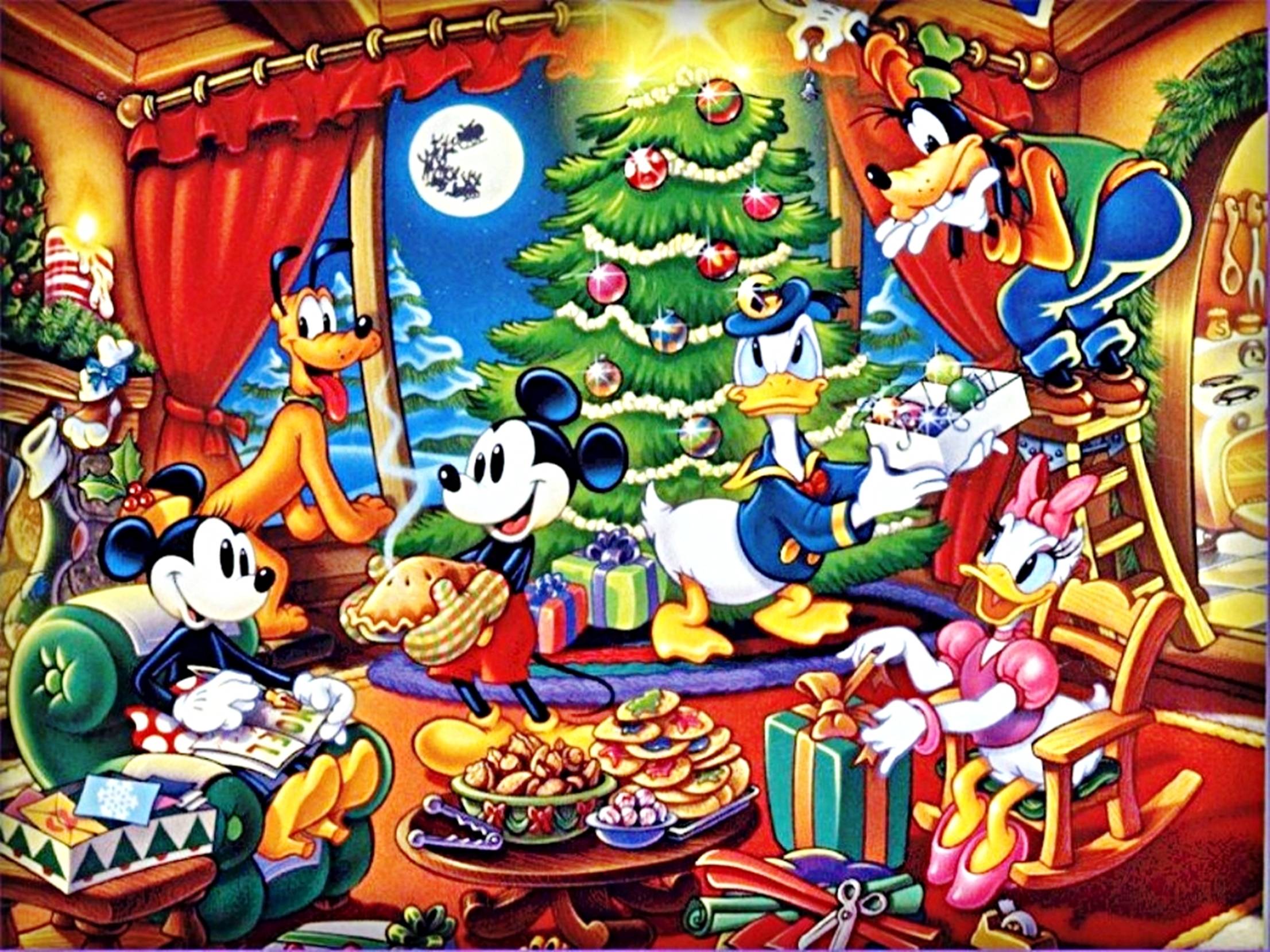 Disney Christmas Desktop Wallpapers