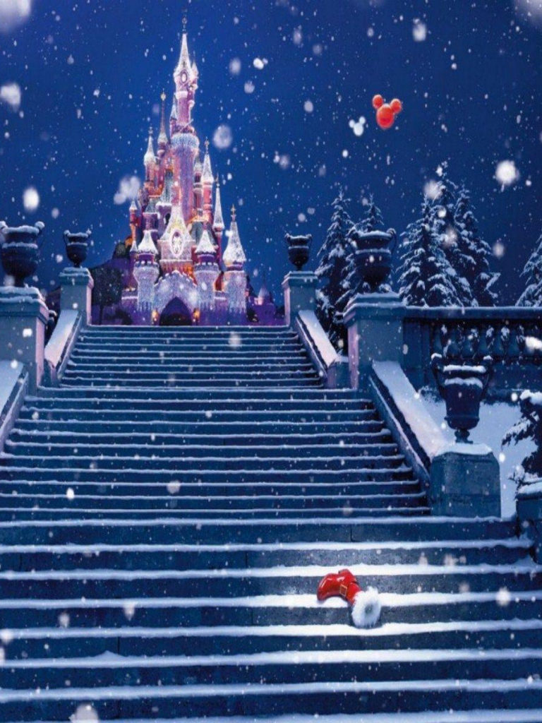 Disney Christmas Iphone Wallpapers