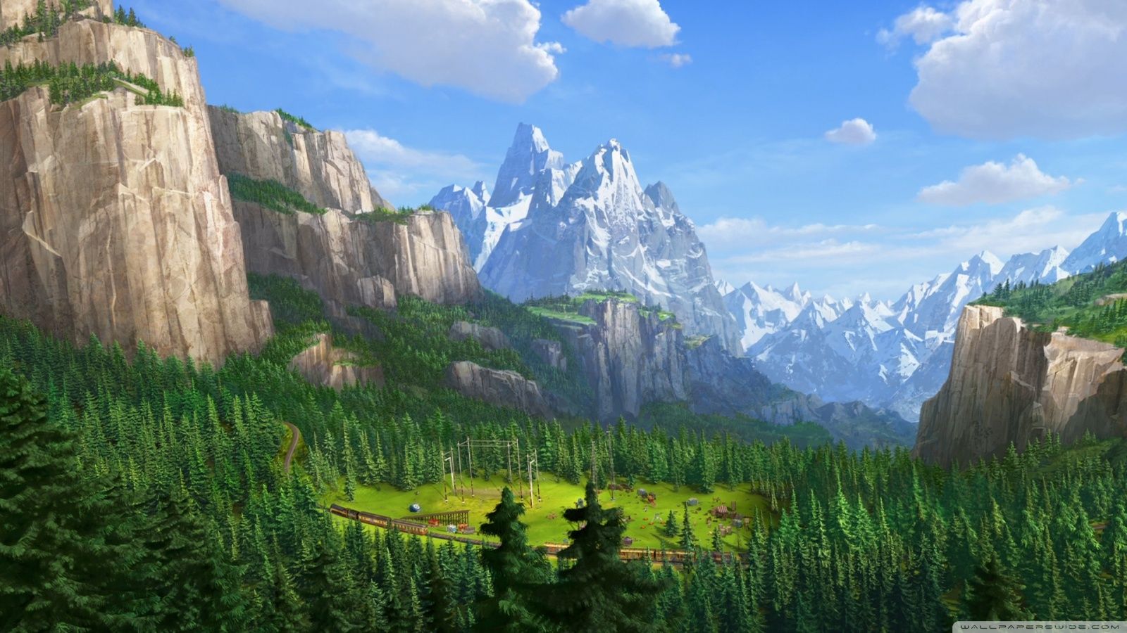 Disney Landscape Wallpapers