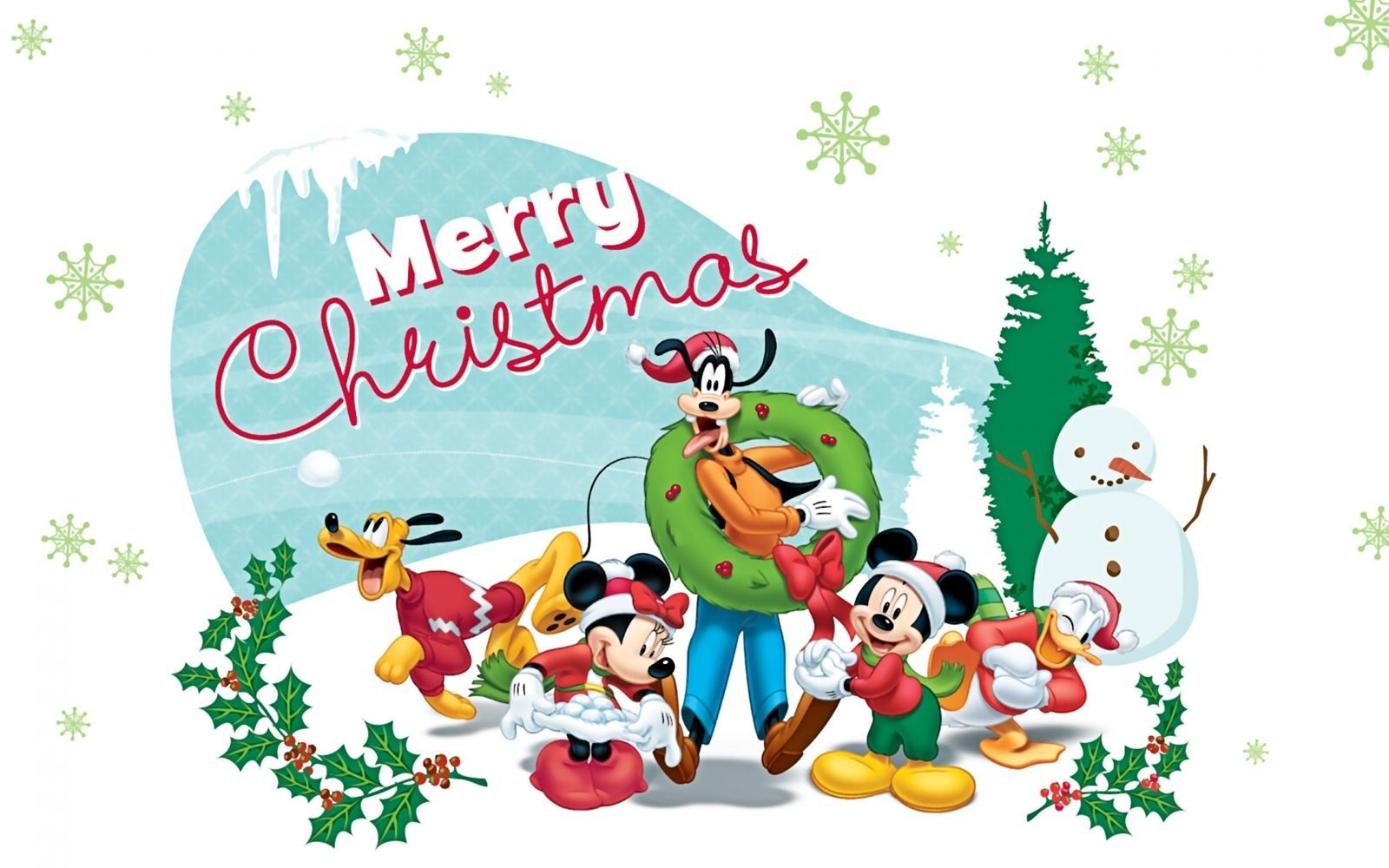 Disney Merry Christmas Images Wallpapers