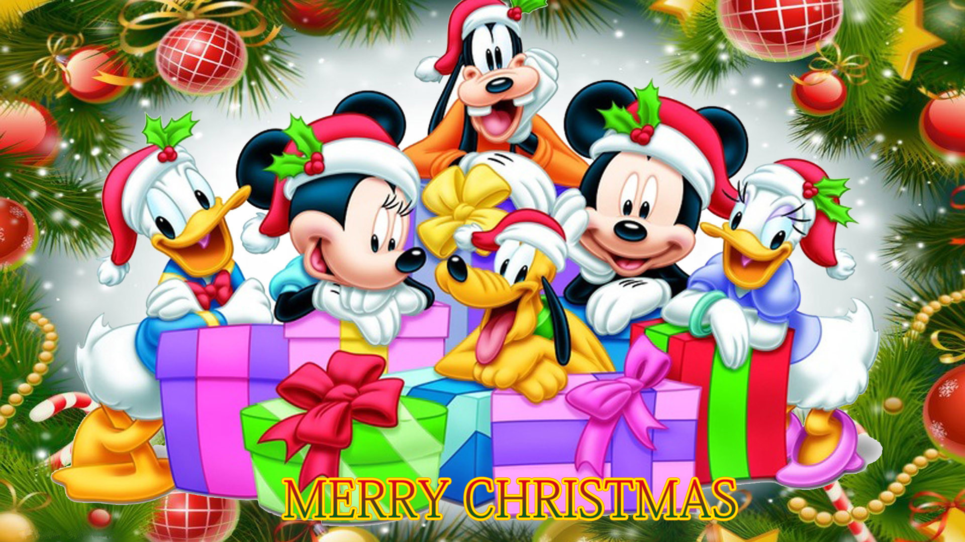 Disney Merry Christmas Images Wallpapers