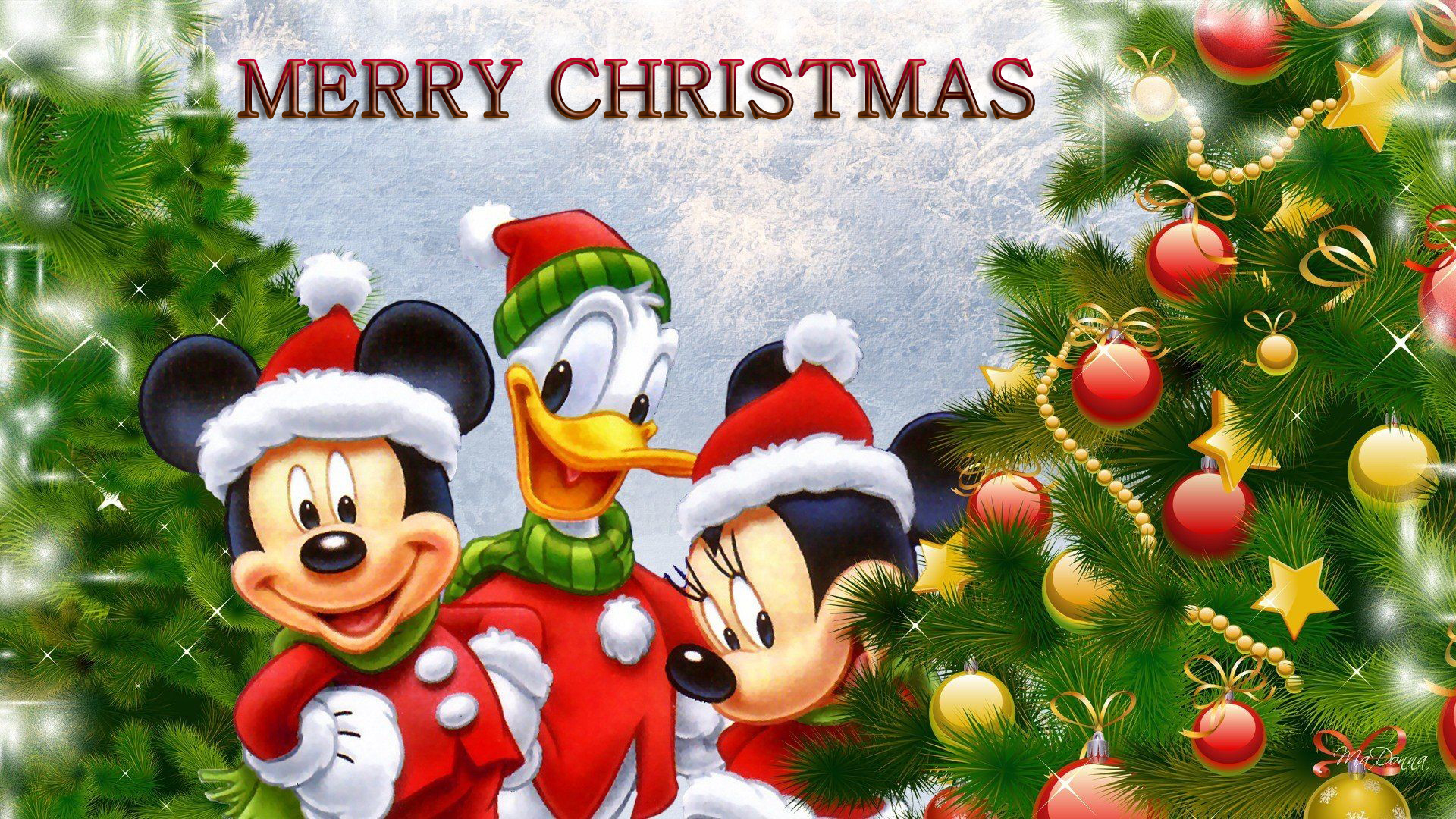 Disney Merry Christmas Images Wallpapers