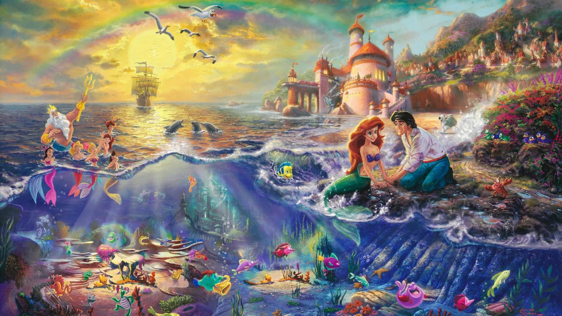 Disney Murals Wallpapers