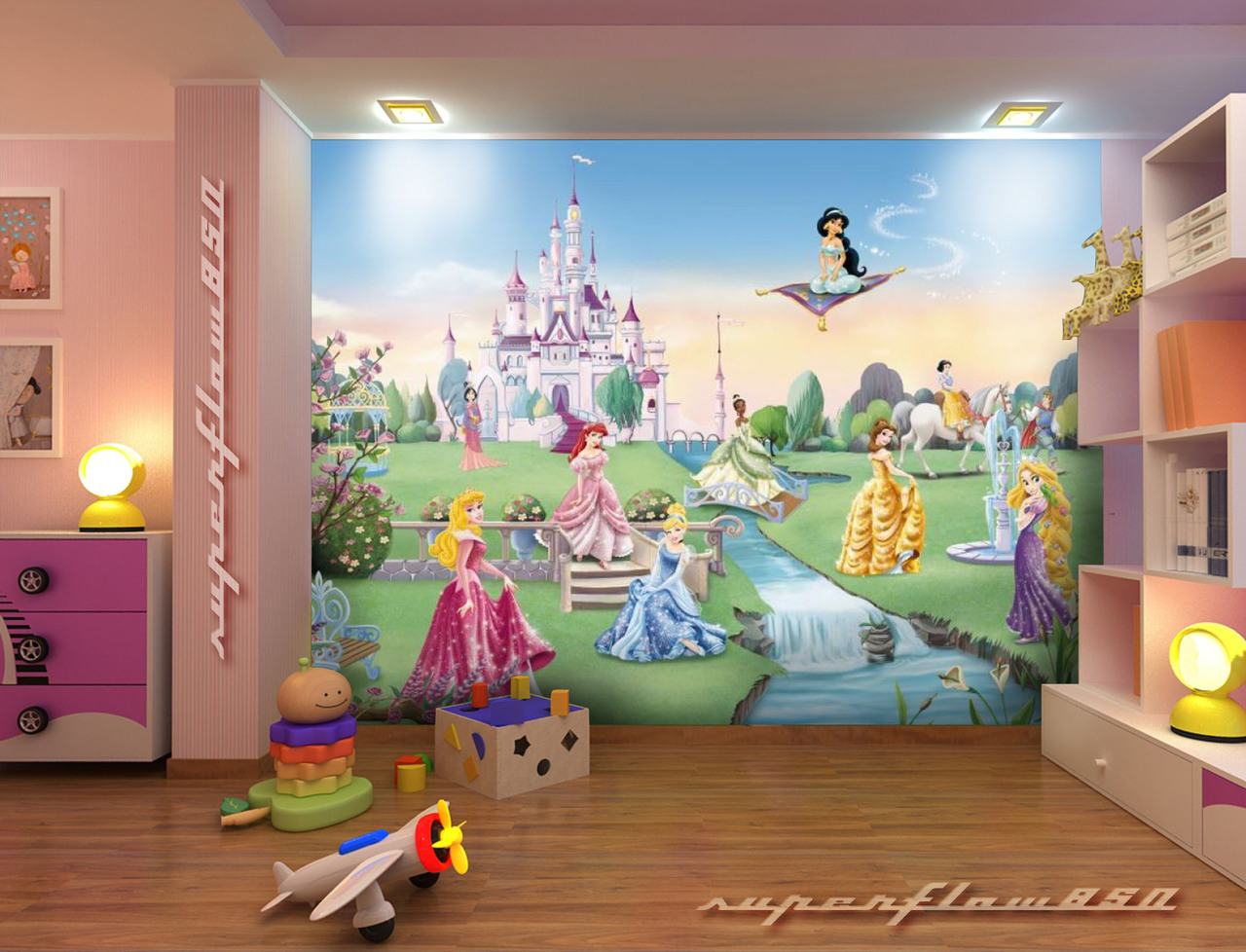 Disney Murals Wallpapers