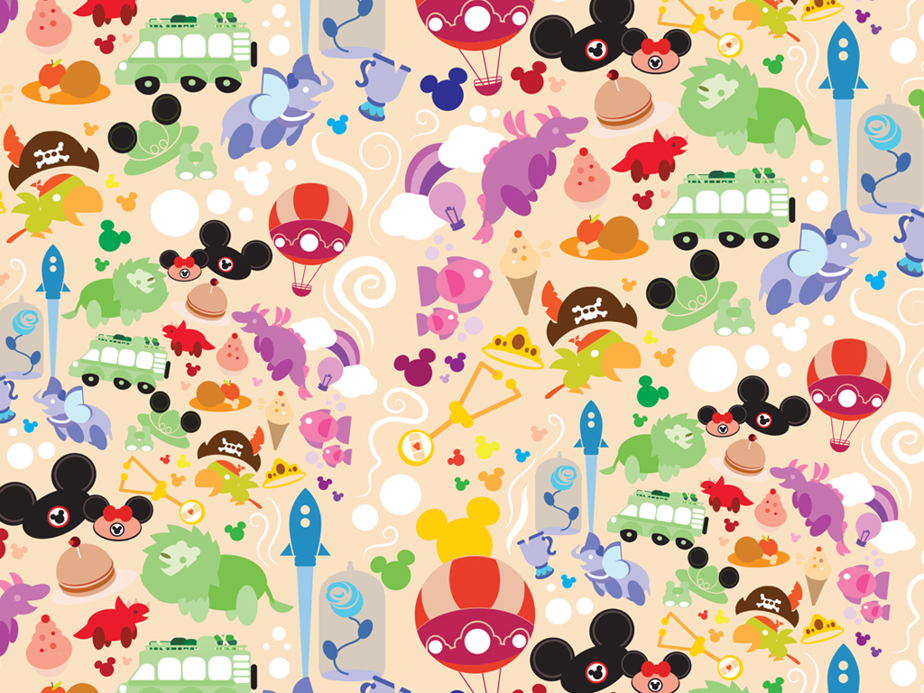 Disney Pattern Wallpapers