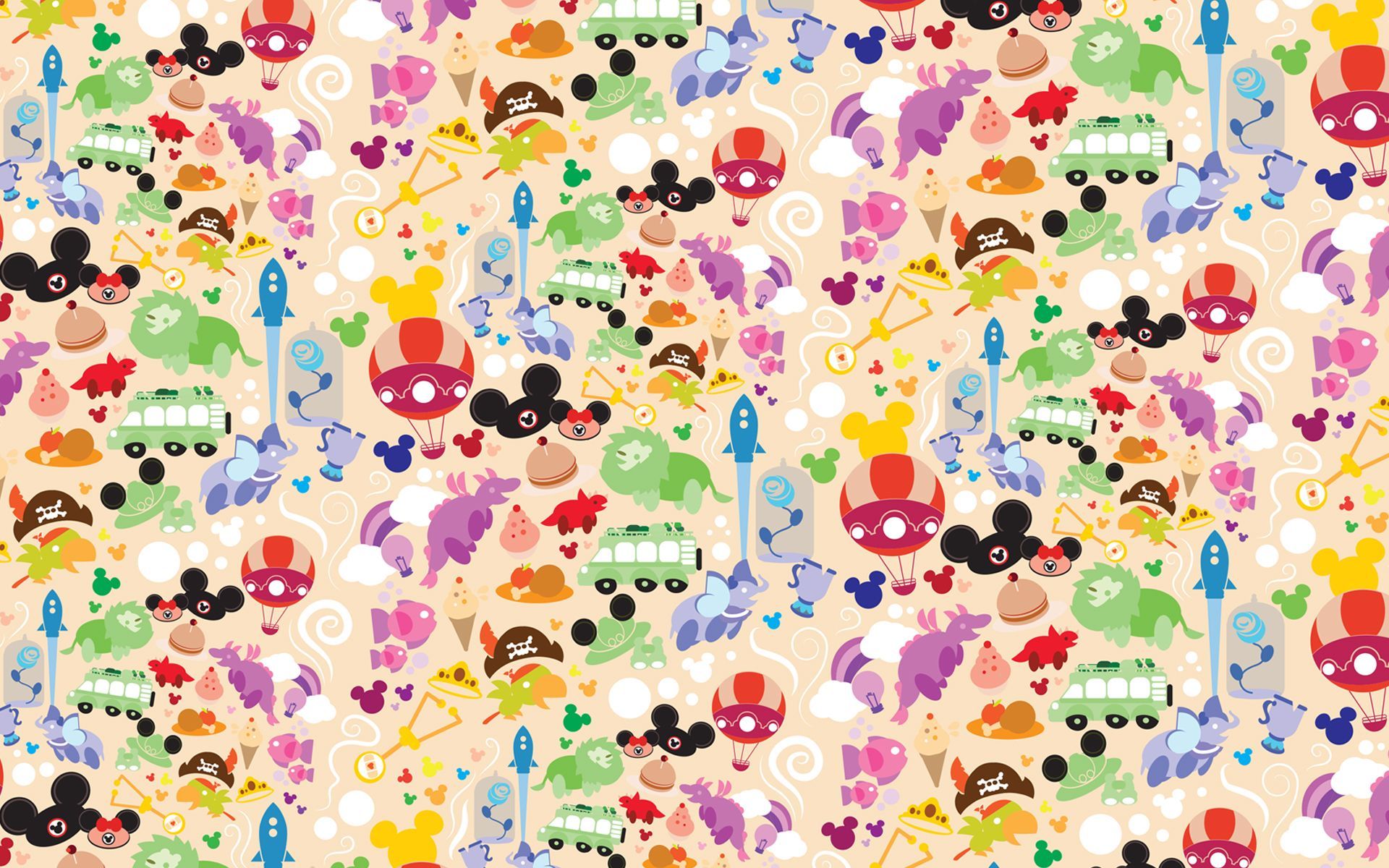 Disney Pattern Wallpapers