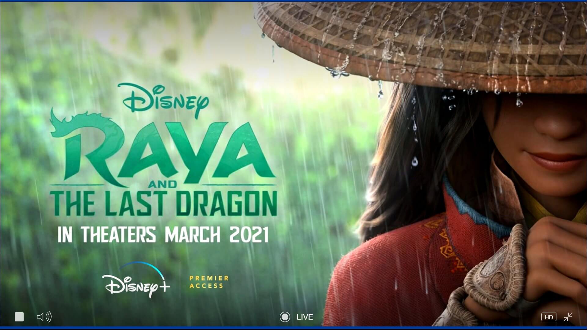 Disney Raya And The Last Dragon Poster Wallpapers