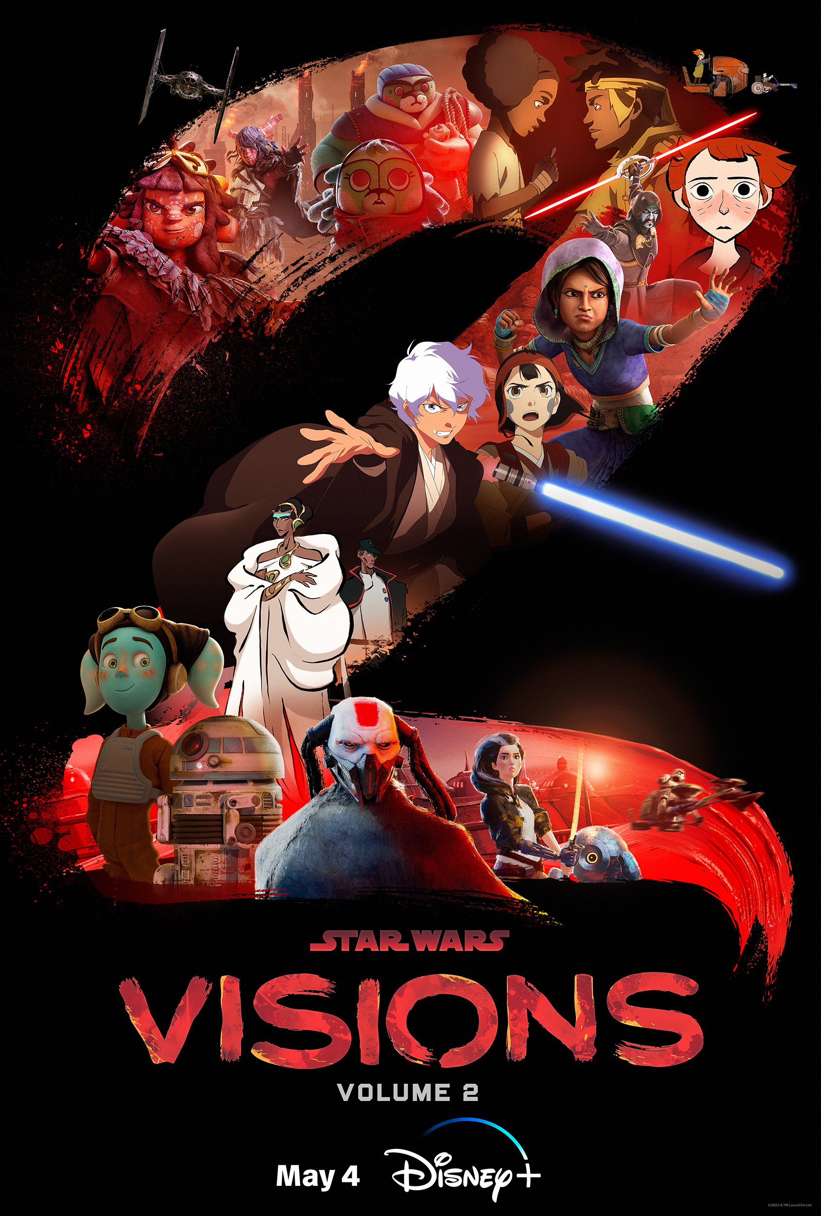 Disney Star Wars Visions Wallpapers