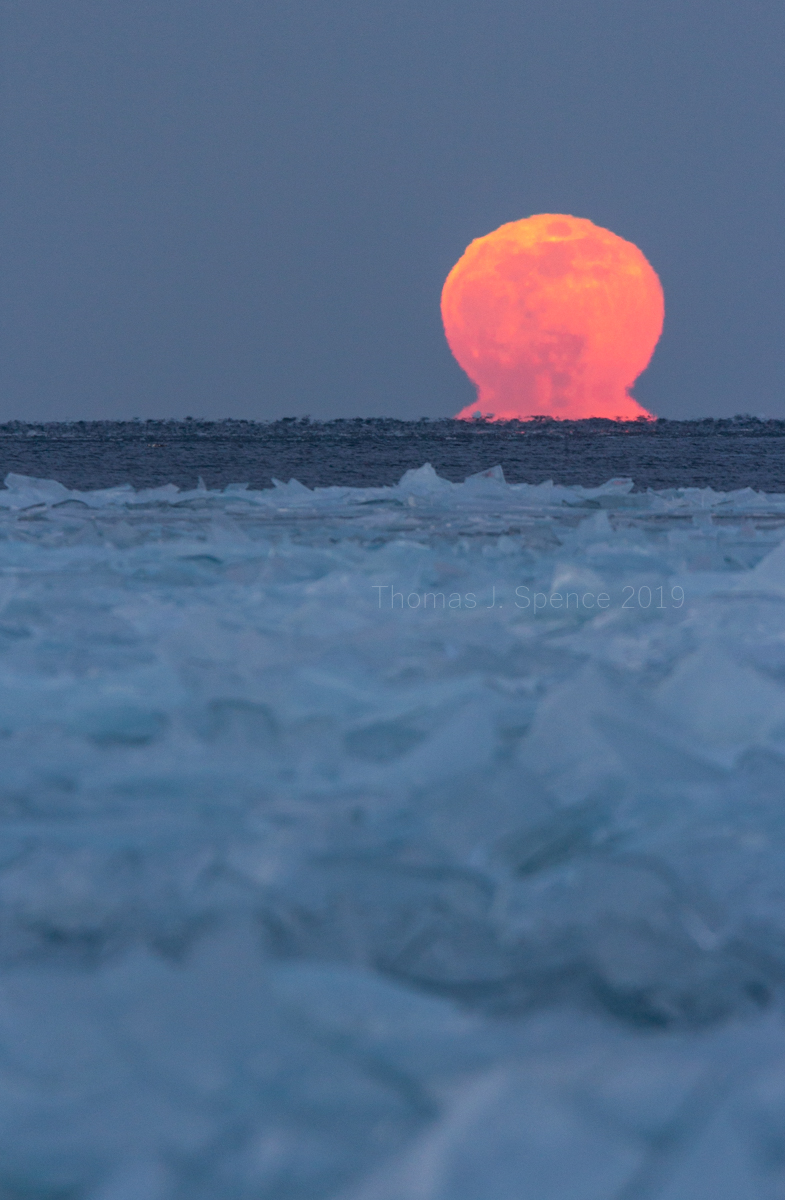 Distorted Moon Reflection Wallpapers