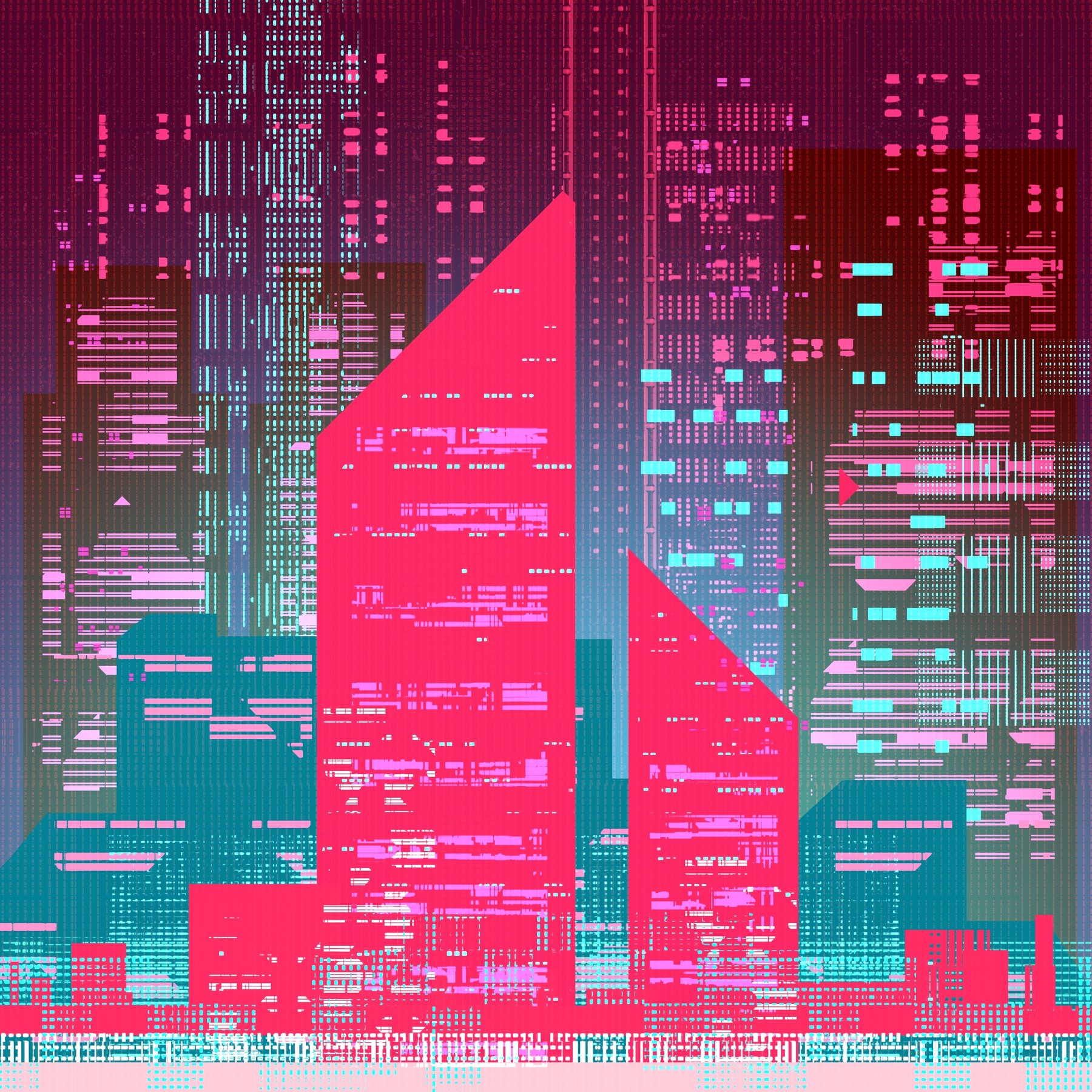 Dithering Outrun Wallpapers