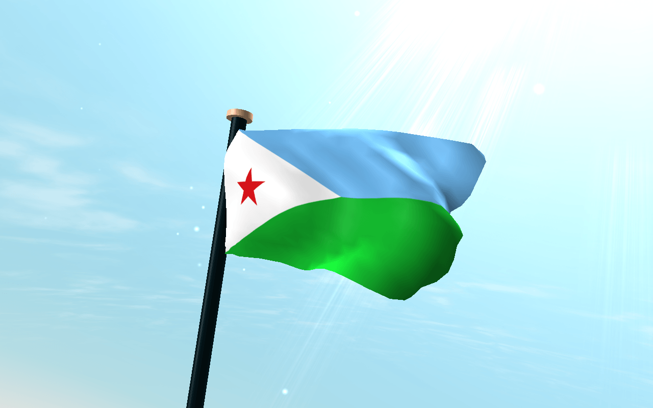 Djibouti Flag Wallpapers