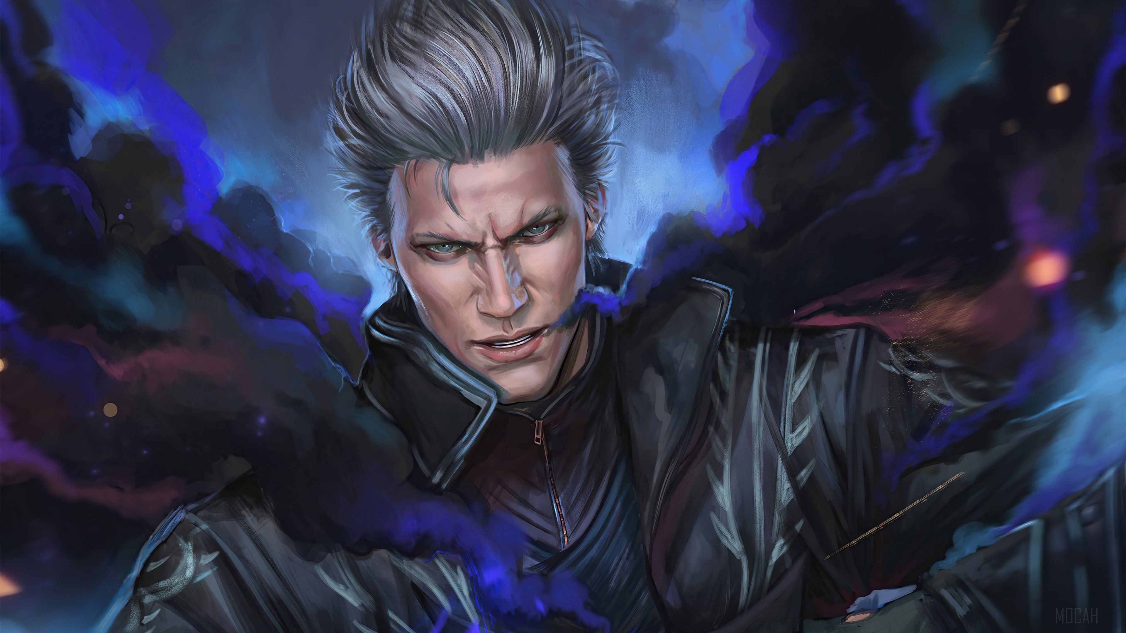 DMC 5 Vergil's Yamato Wallpapers