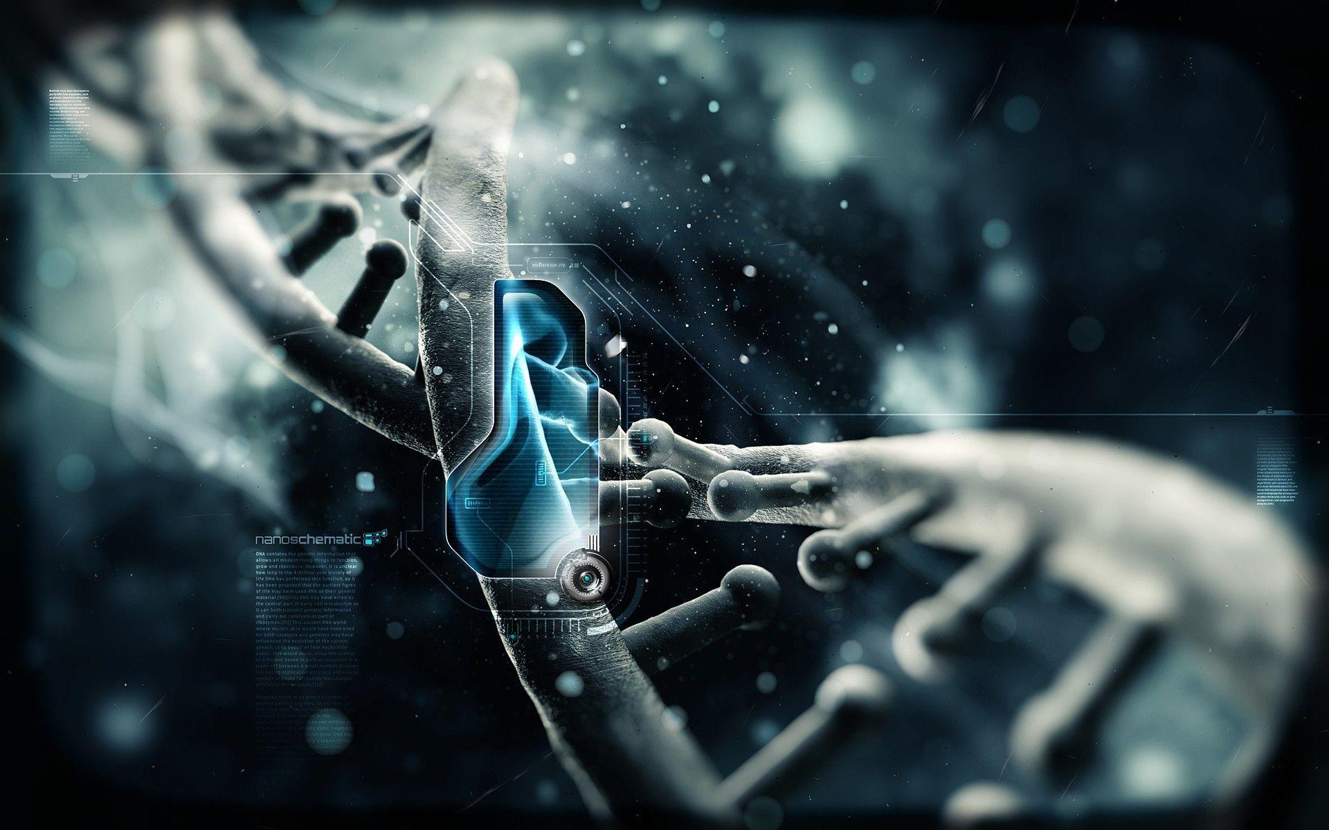 Dna Strand Wallpapers