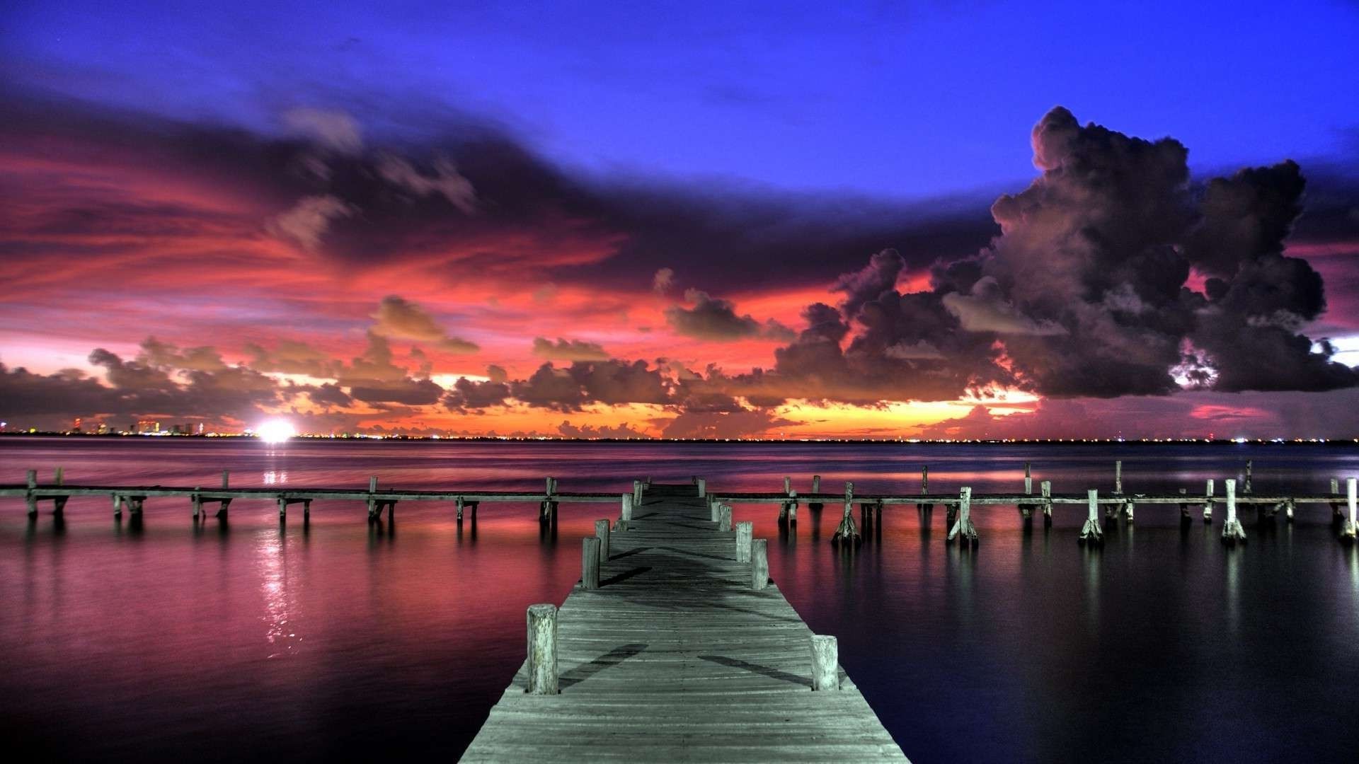 Dock Sunset Pictures Wallpapers