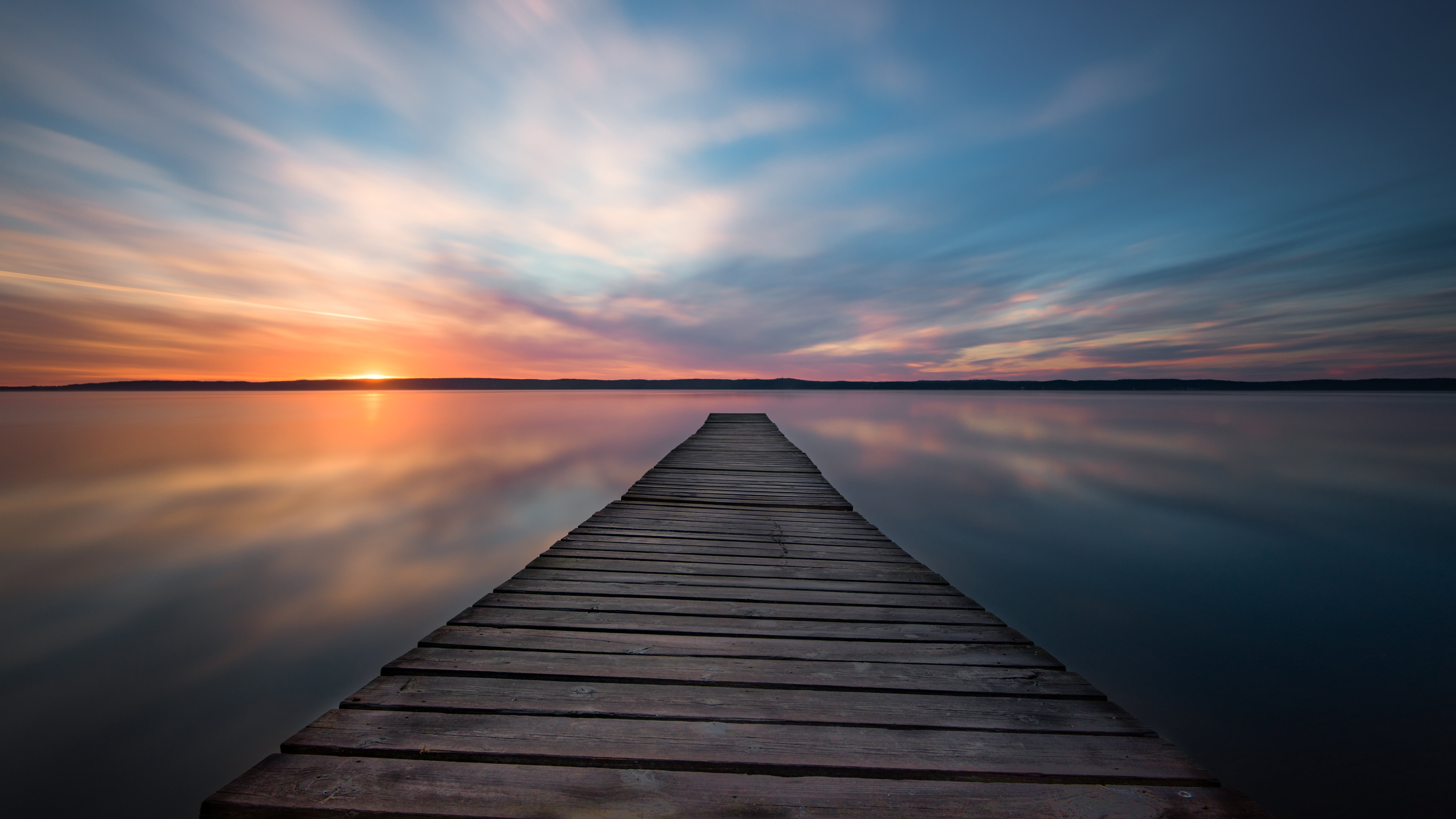 Dock Sunset Pictures Wallpapers