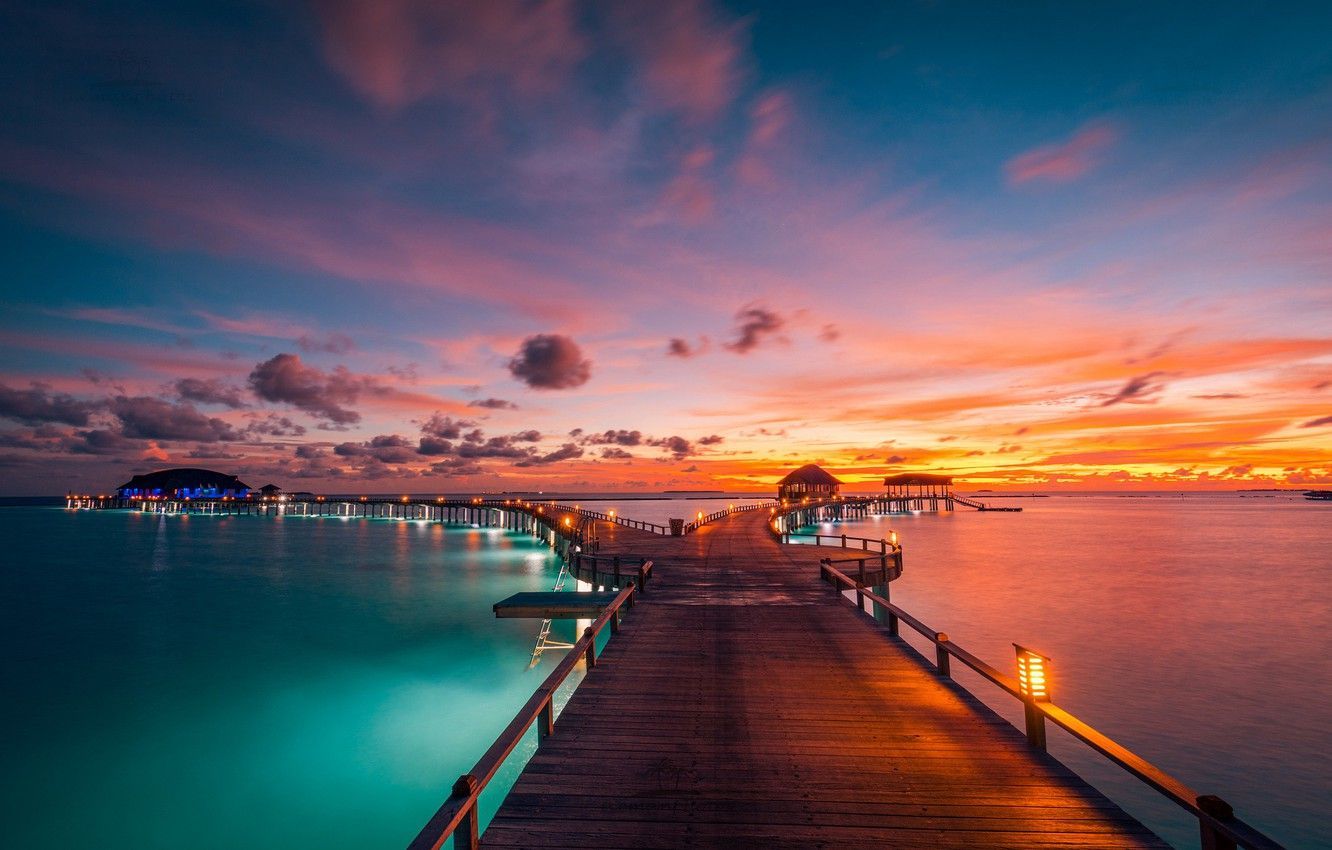 Dock Sunset Wallpapers