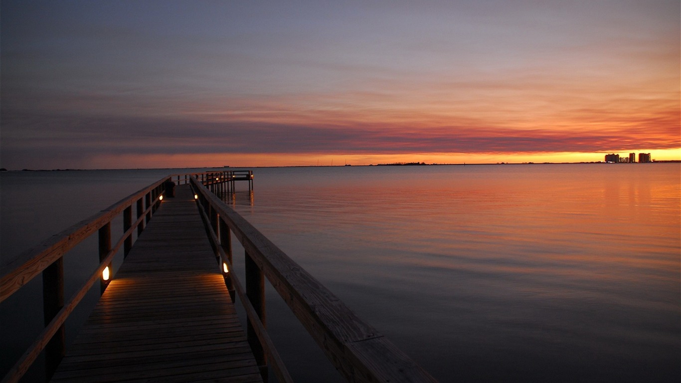 Dock Sunset Wallpapers