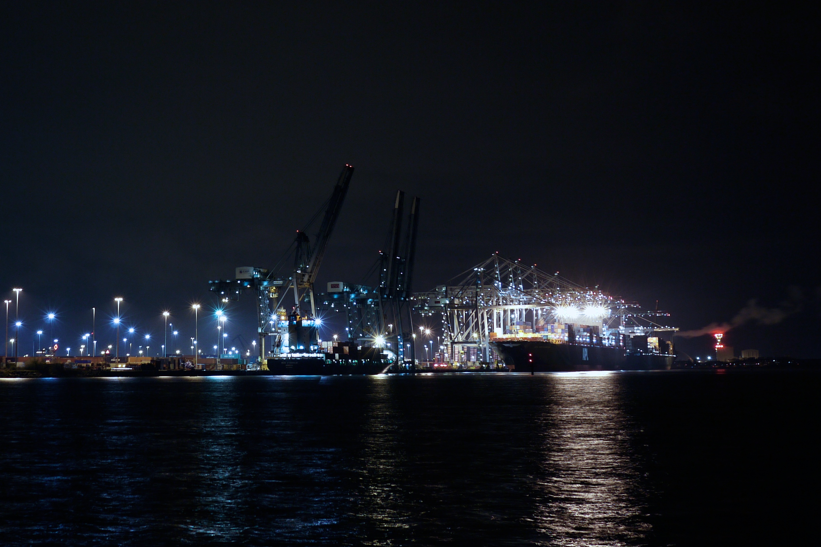 Docks At Night Wallpapers