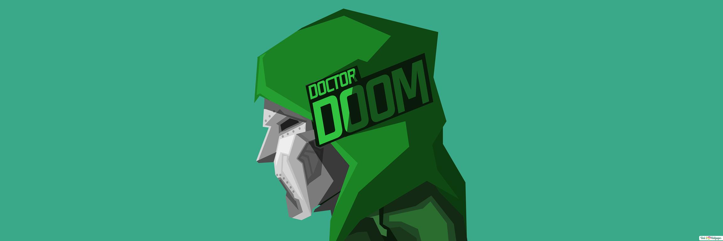 Doctor Doom Minimalism Wallpapers
