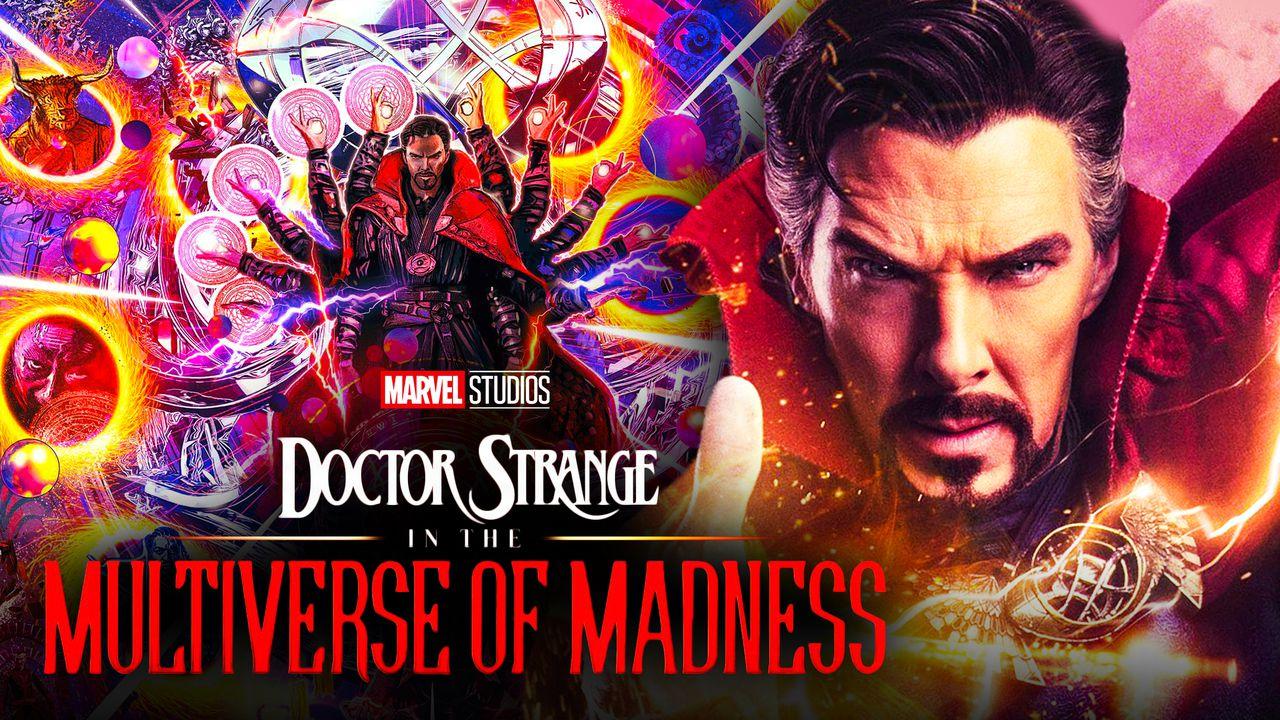 Doctor Strange And Scarlet Witch Madness Of Multiverse Art Wallpapers