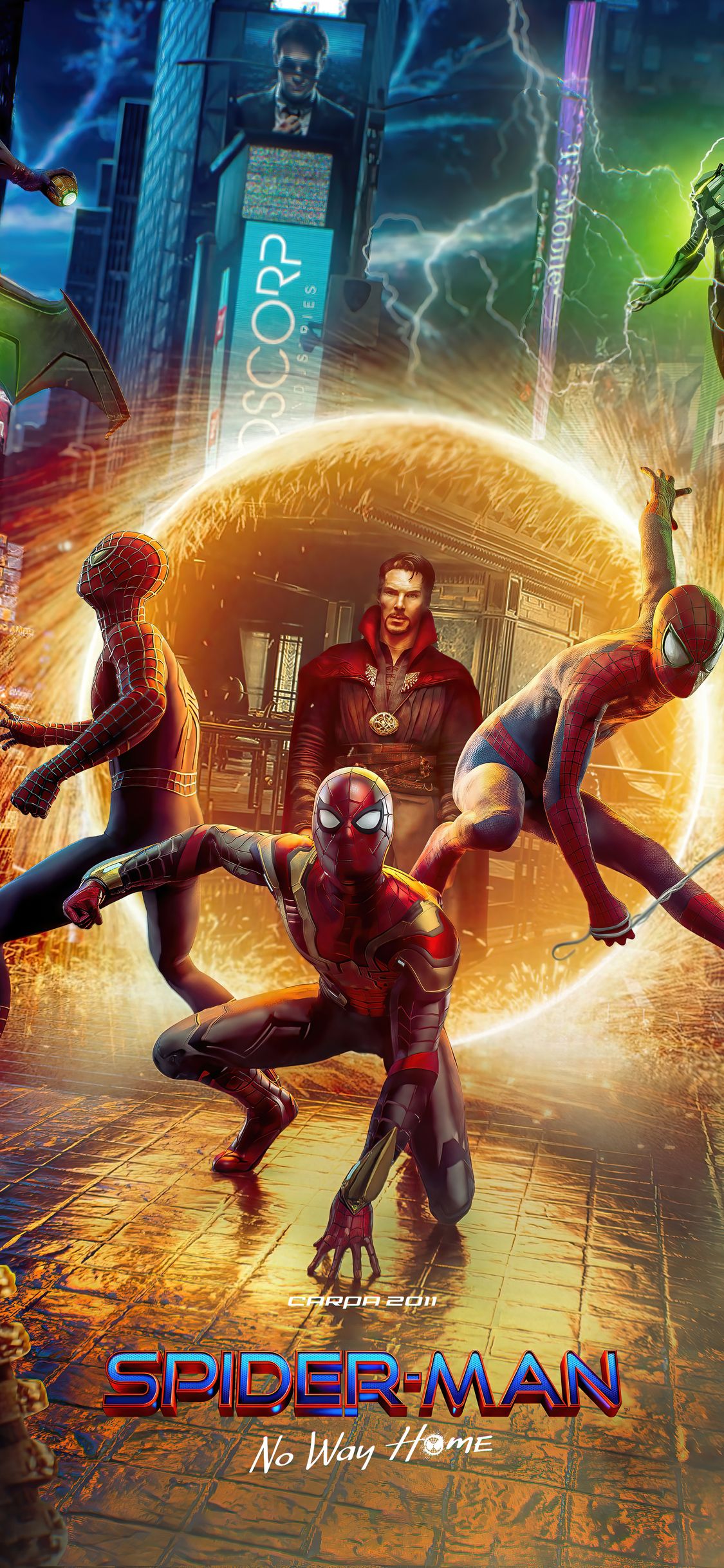 Doctor Strange And Spider-Man No Way Home Wallpapers