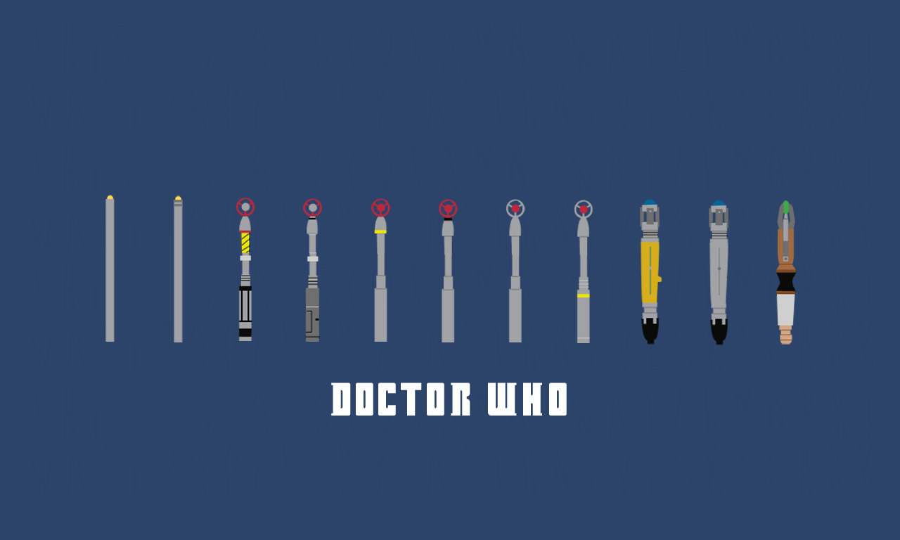 Doctor Who Minimal Art Wallpapers