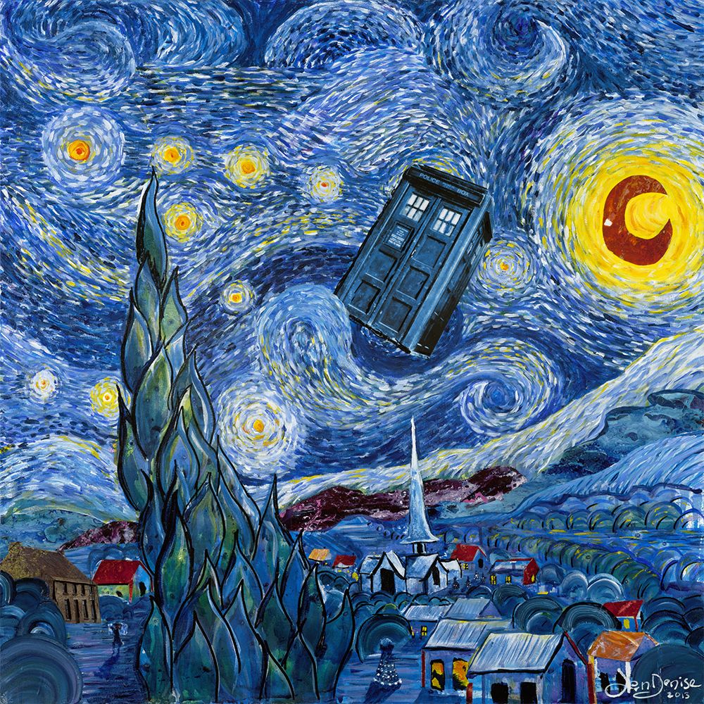 Doctor Who Starry Night Wallpapers