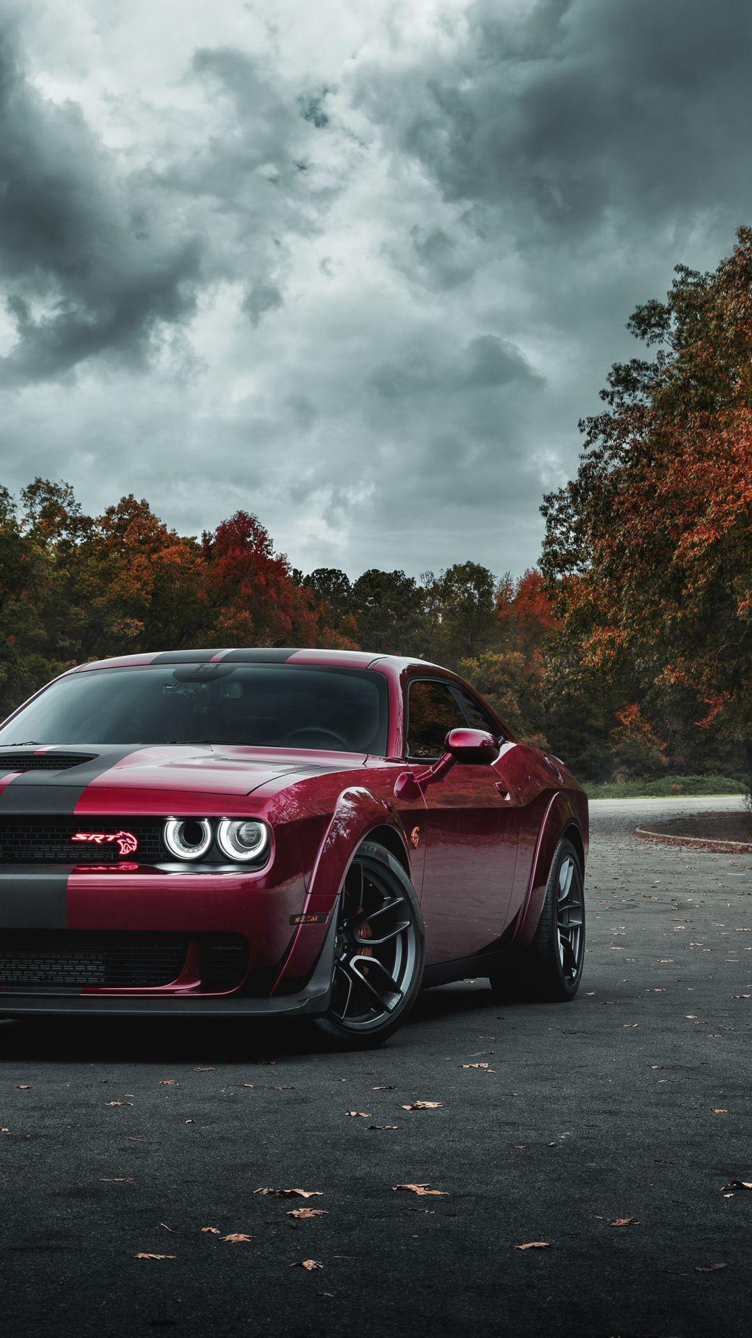 Dodge Challenger Hellcat Iphone Wallpapers