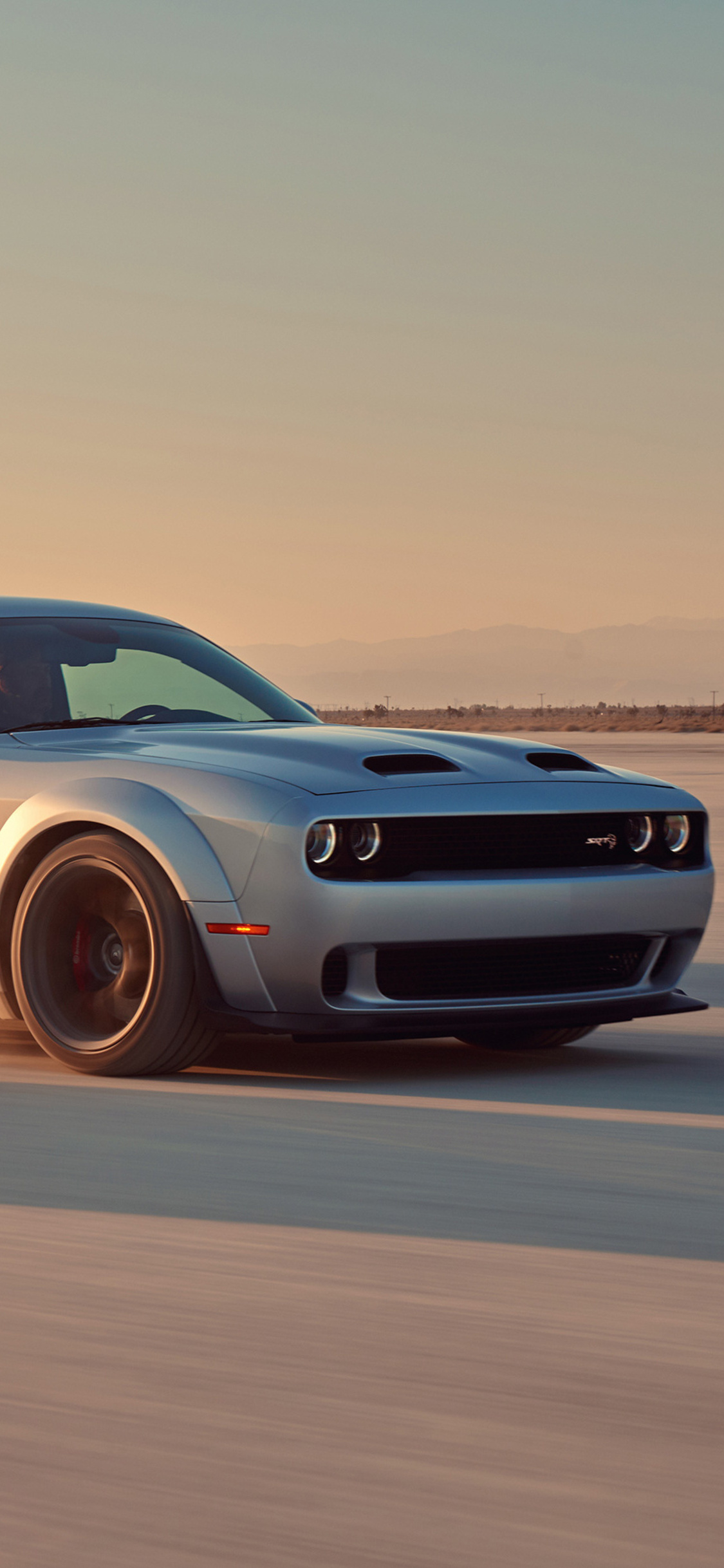 Dodge Challenger Hellcat Iphone Wallpapers