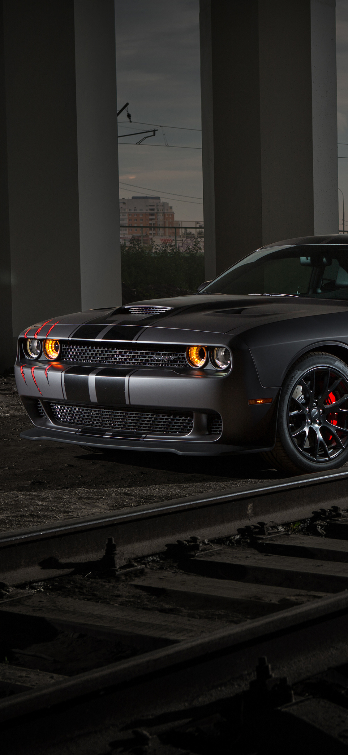 Dodge Challenger Hellcat Iphone Wallpapers