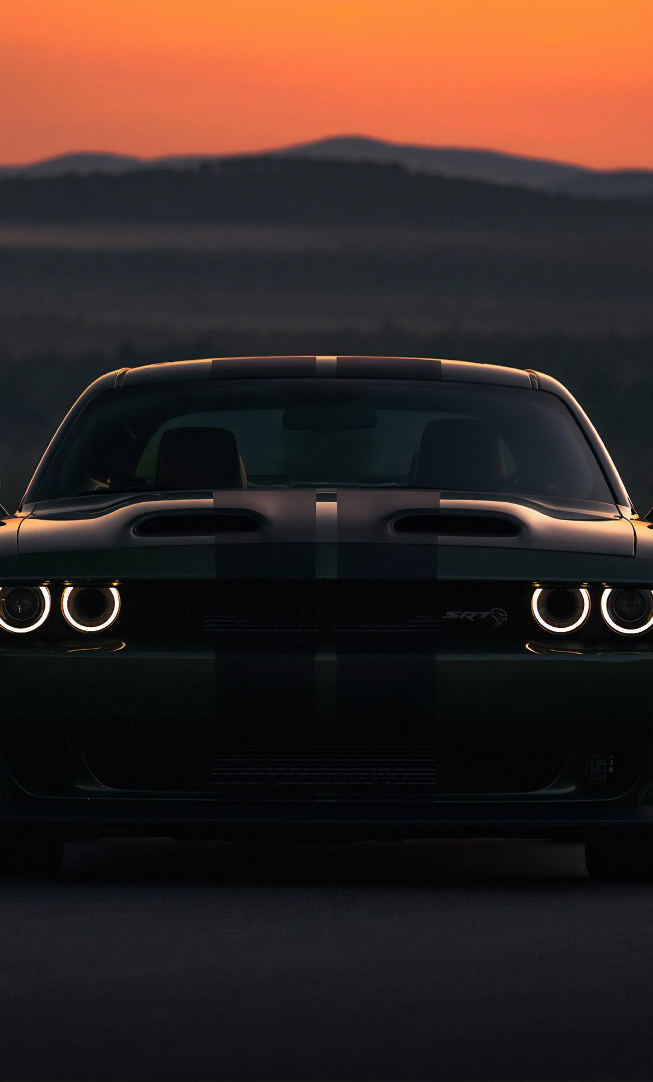 Dodge Challenger Hellcat Iphone Wallpapers