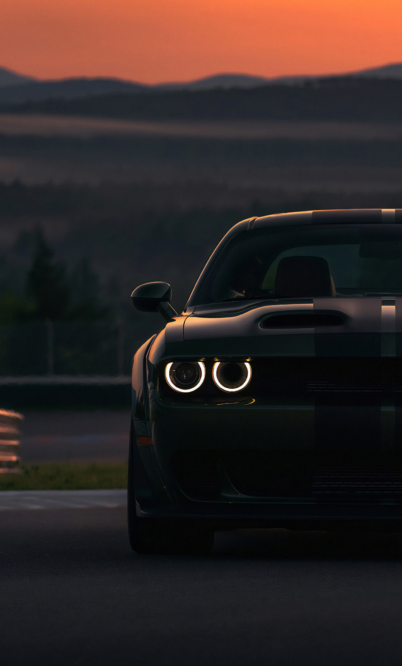 Dodge Challenger Hellcat Iphone Wallpapers