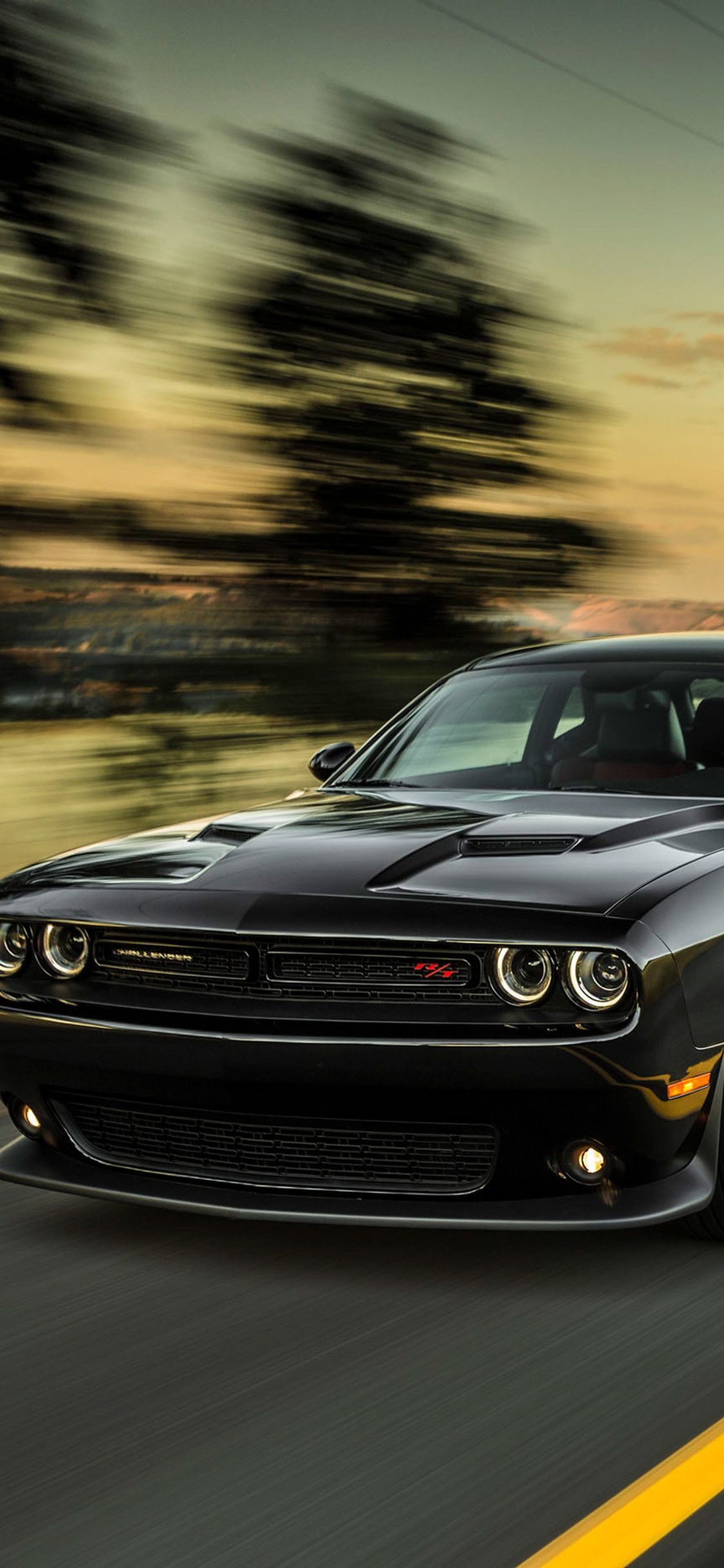 Dodge Challenger Hellcat Iphone Wallpapers