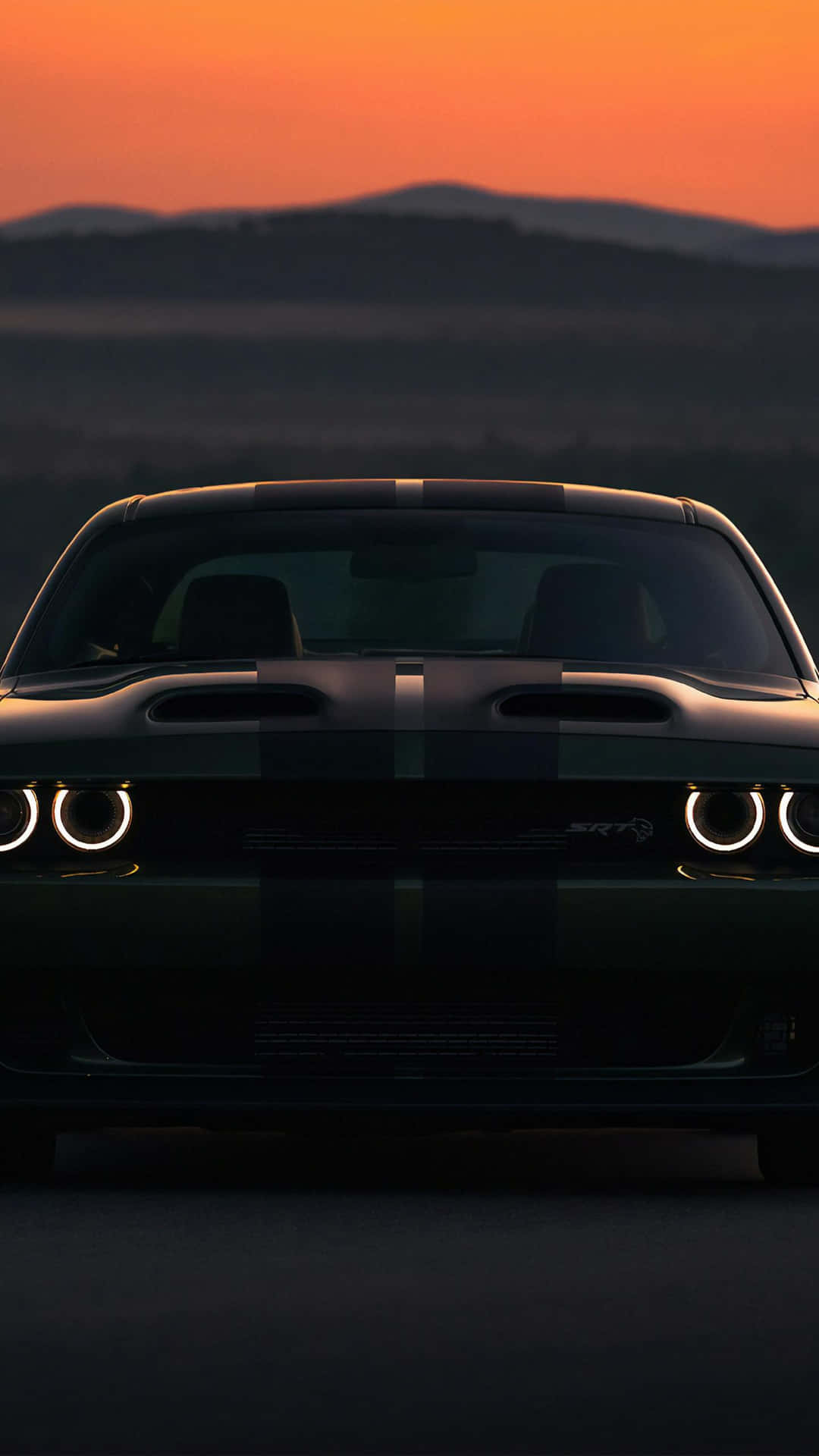 Dodge Challenger Hellcat Iphone Wallpapers